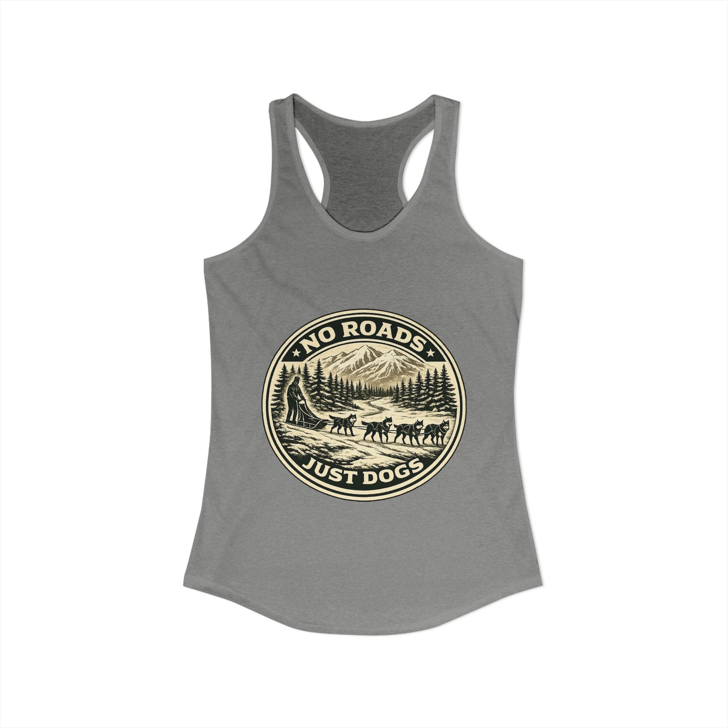 No Roads Just Dogs - Woman tank