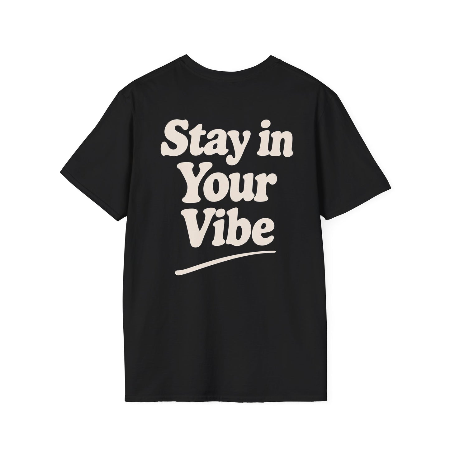Stay in Your Vibe T-Shirt — Retro Neutral Graphic Tee