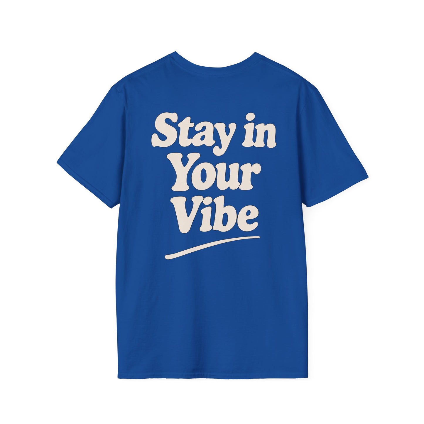 Stay in Your Vibe T-Shirt — Retro Neutral Graphic Tee