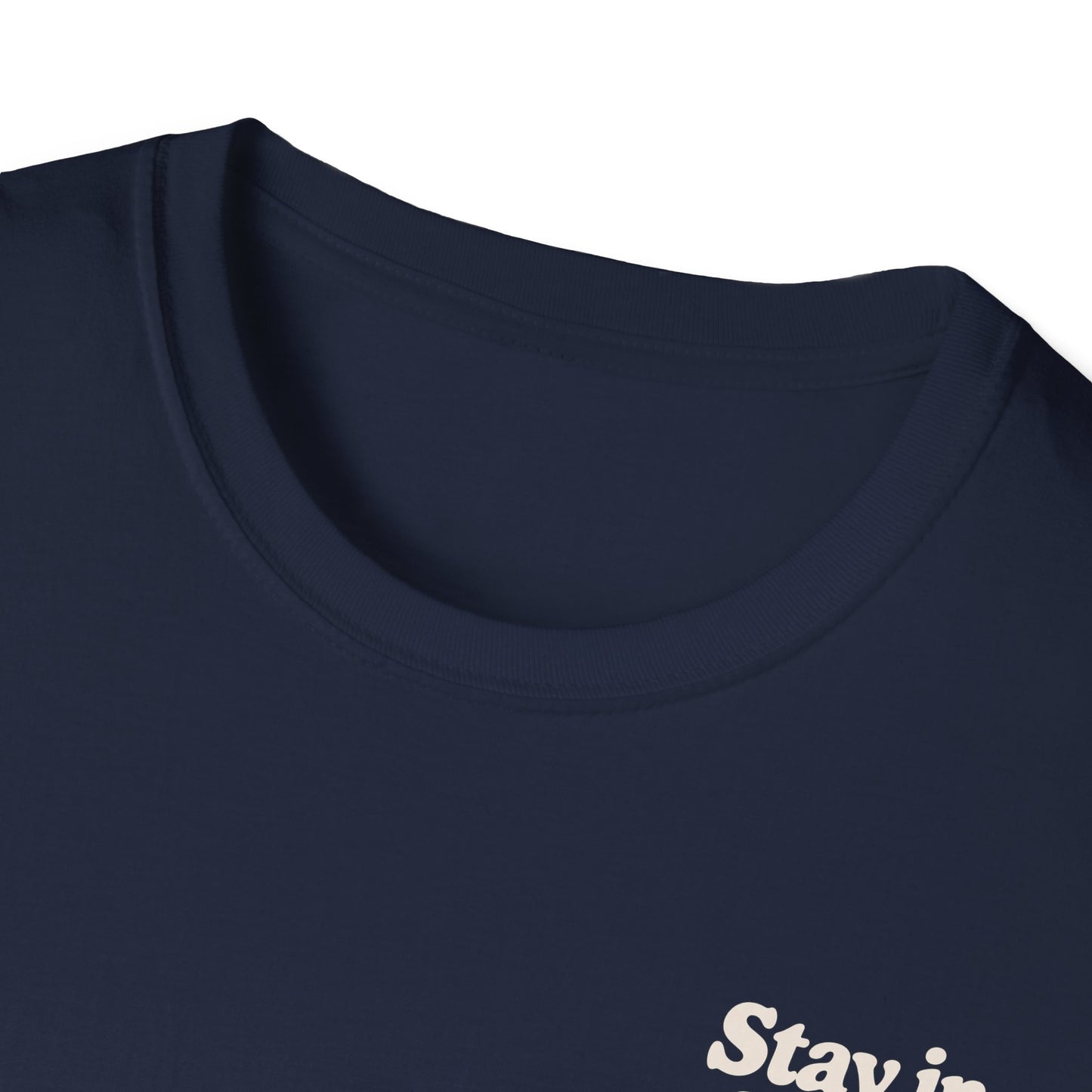 Stay in Your Vibe T-Shirt — Retro Neutral Graphic Tee