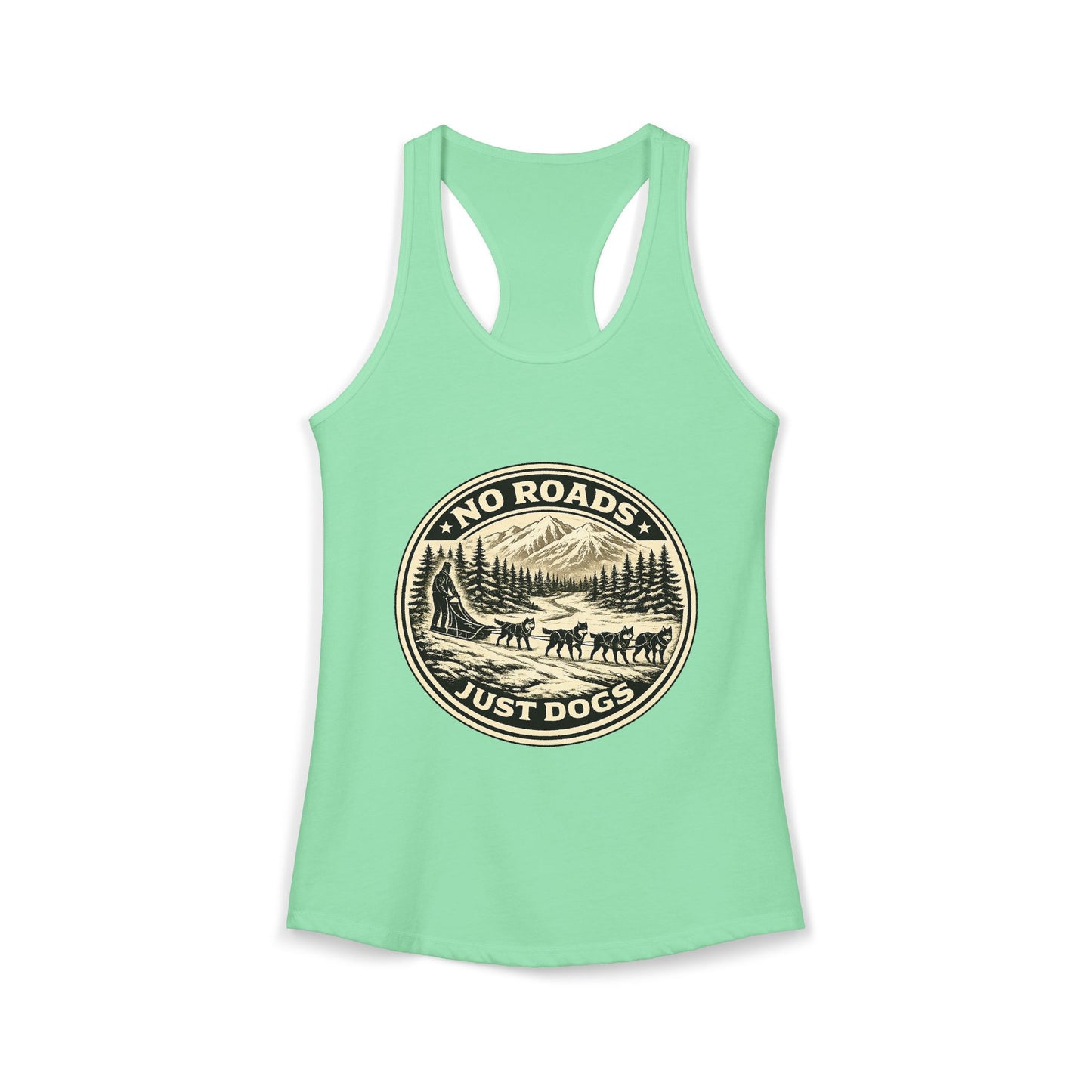 No Roads Just Dogs - Woman tank