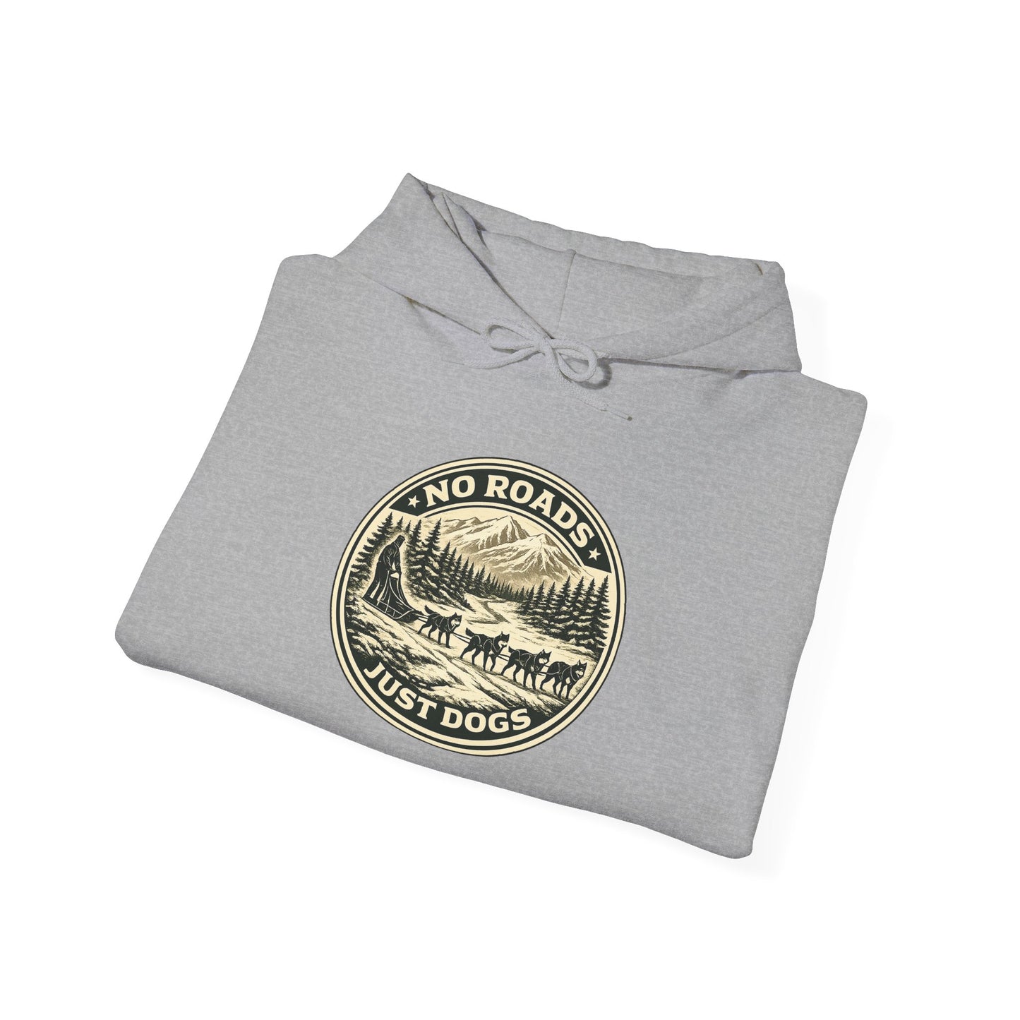 No Roads Just Dogs - Hoodie