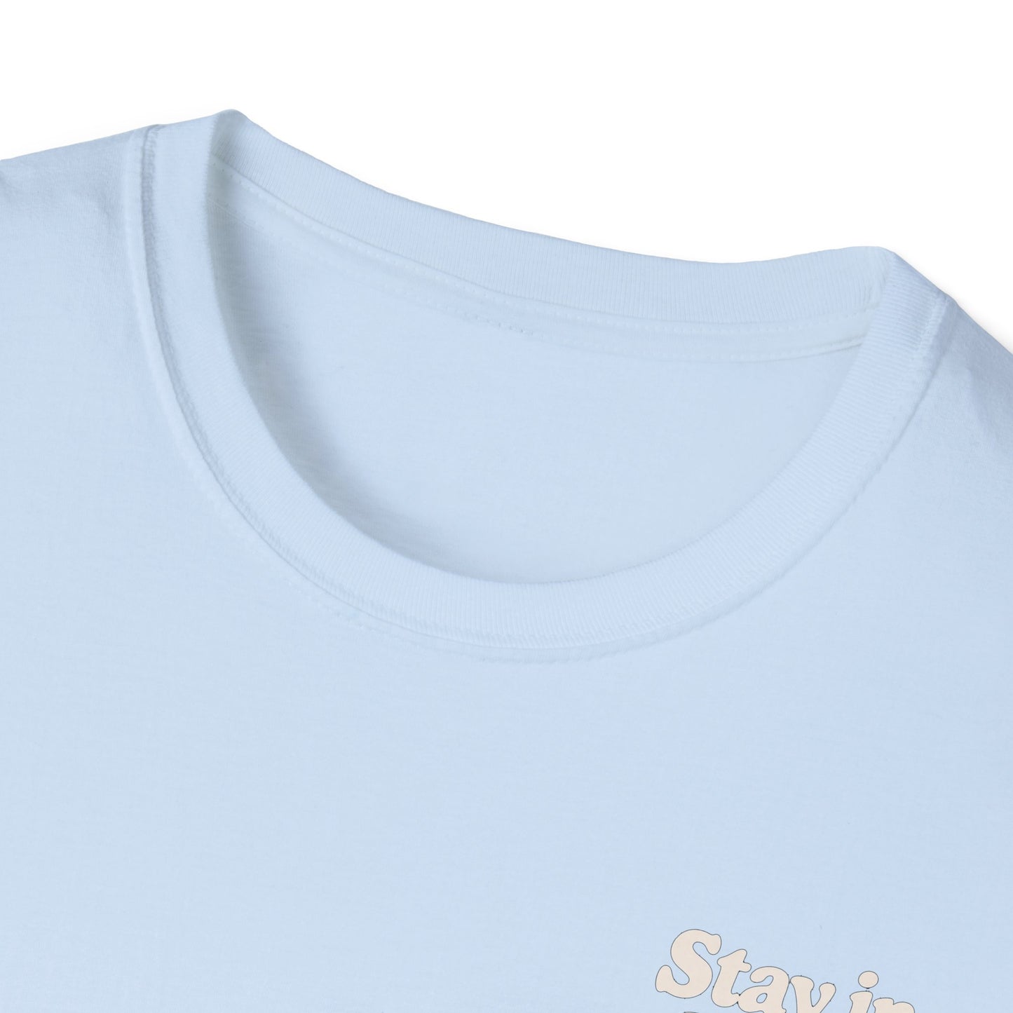 Stay in Your Vibe T-Shirt — Retro Neutral Graphic Tee