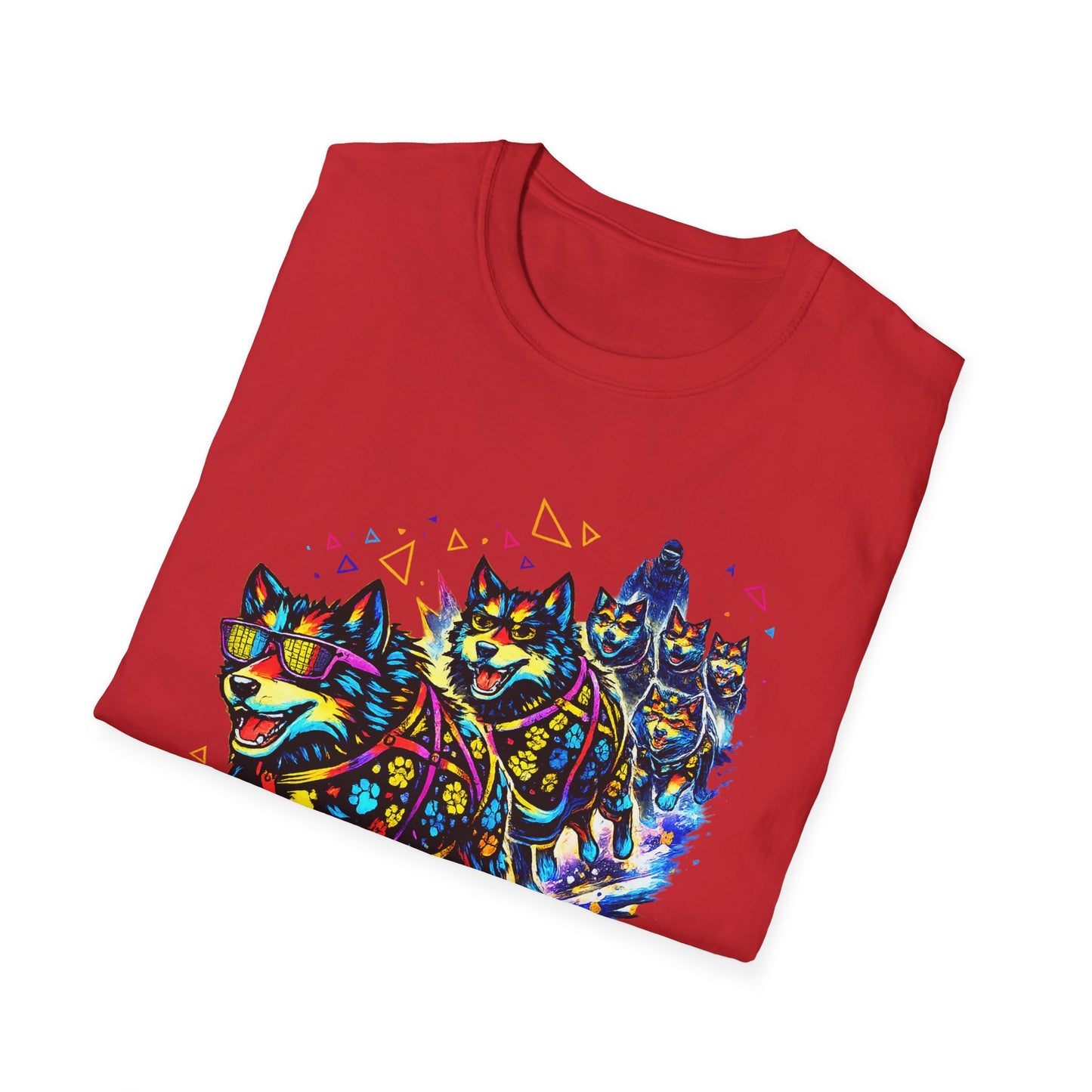 Run Wild Run Hard Husky Team T-Shirt