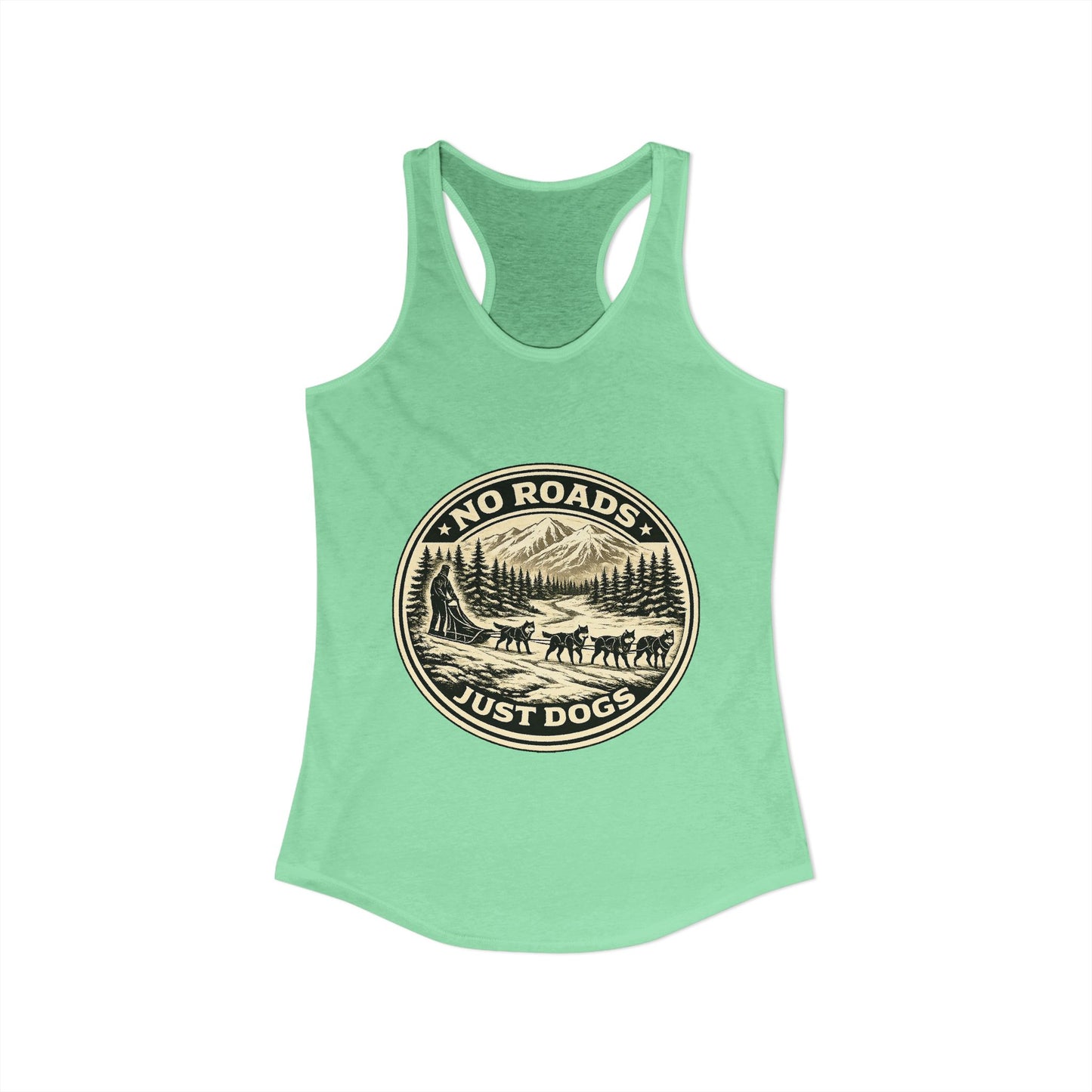 No Roads Just Dogs - Woman tank