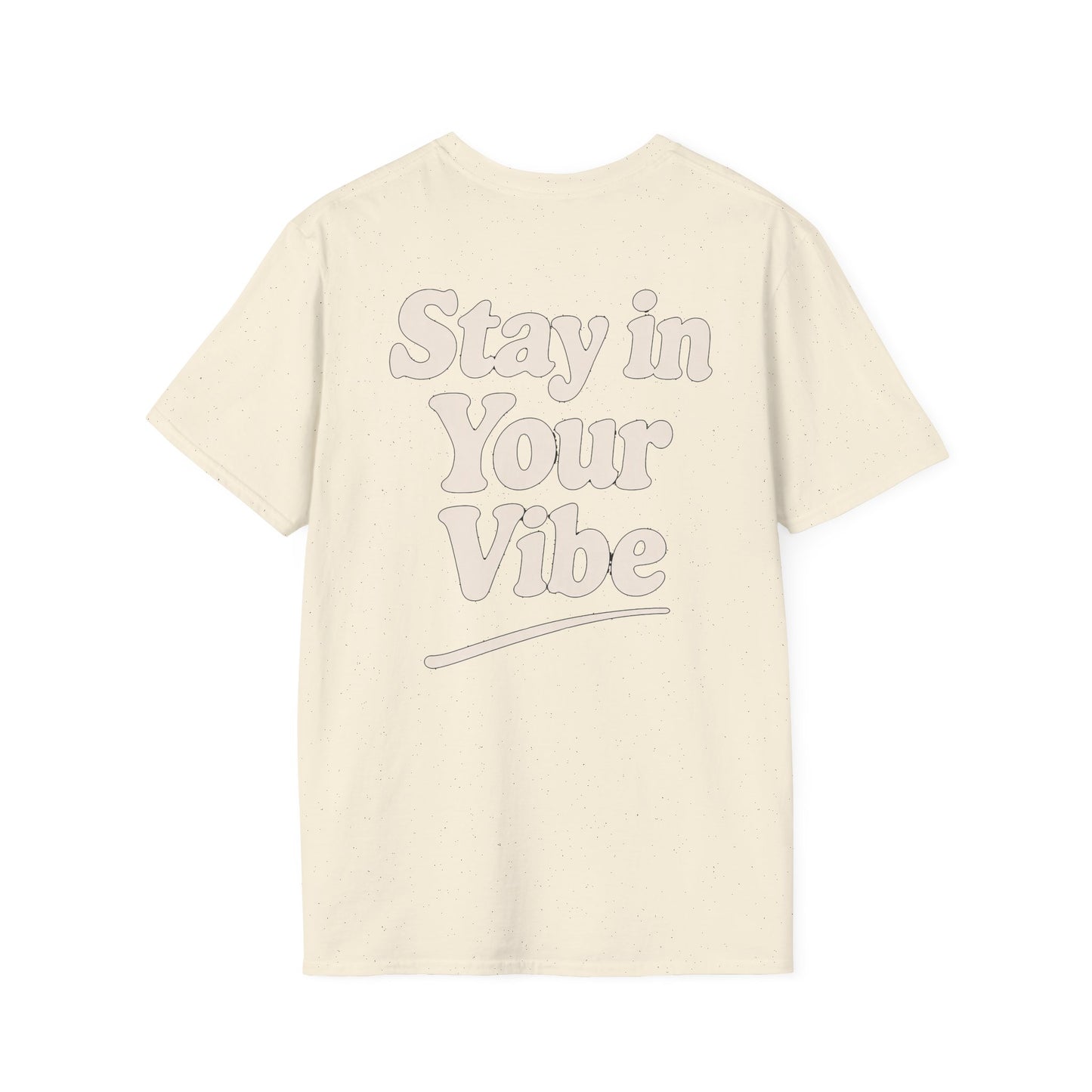Stay in Your Vibe T-Shirt — Retro Neutral Graphic Tee