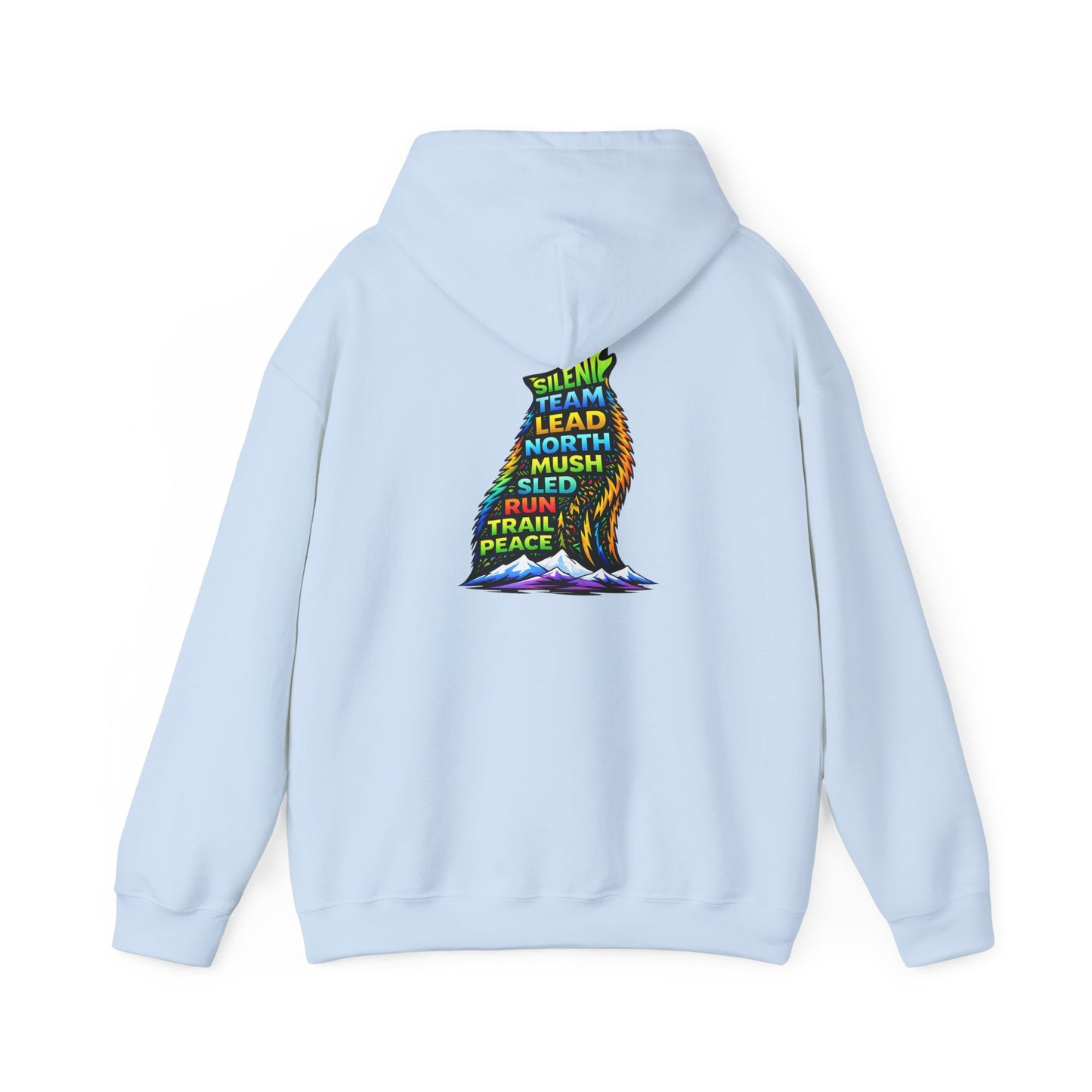 Sitting Howling Dog - Hoodie