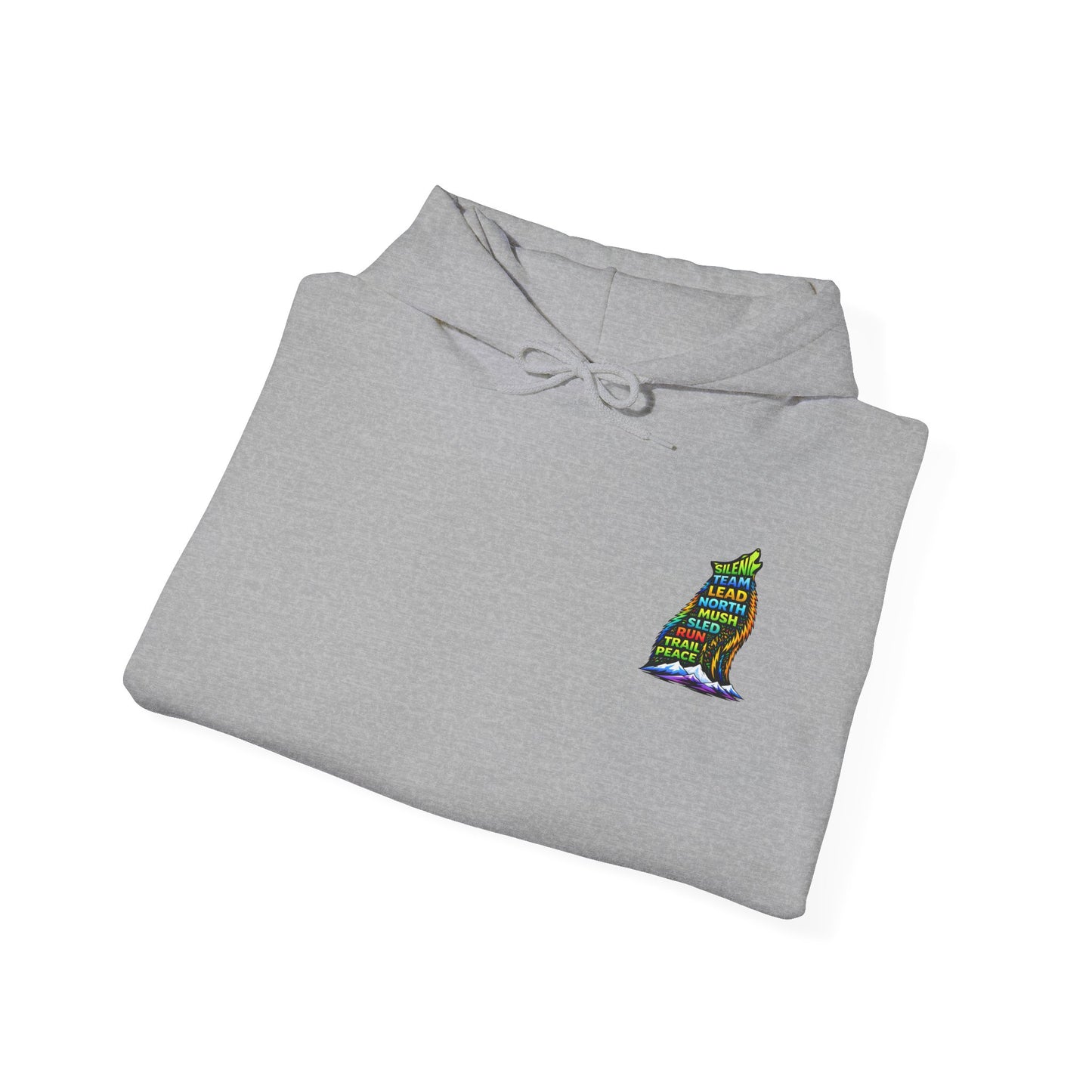 Sitting Howling Dog - Hoodie