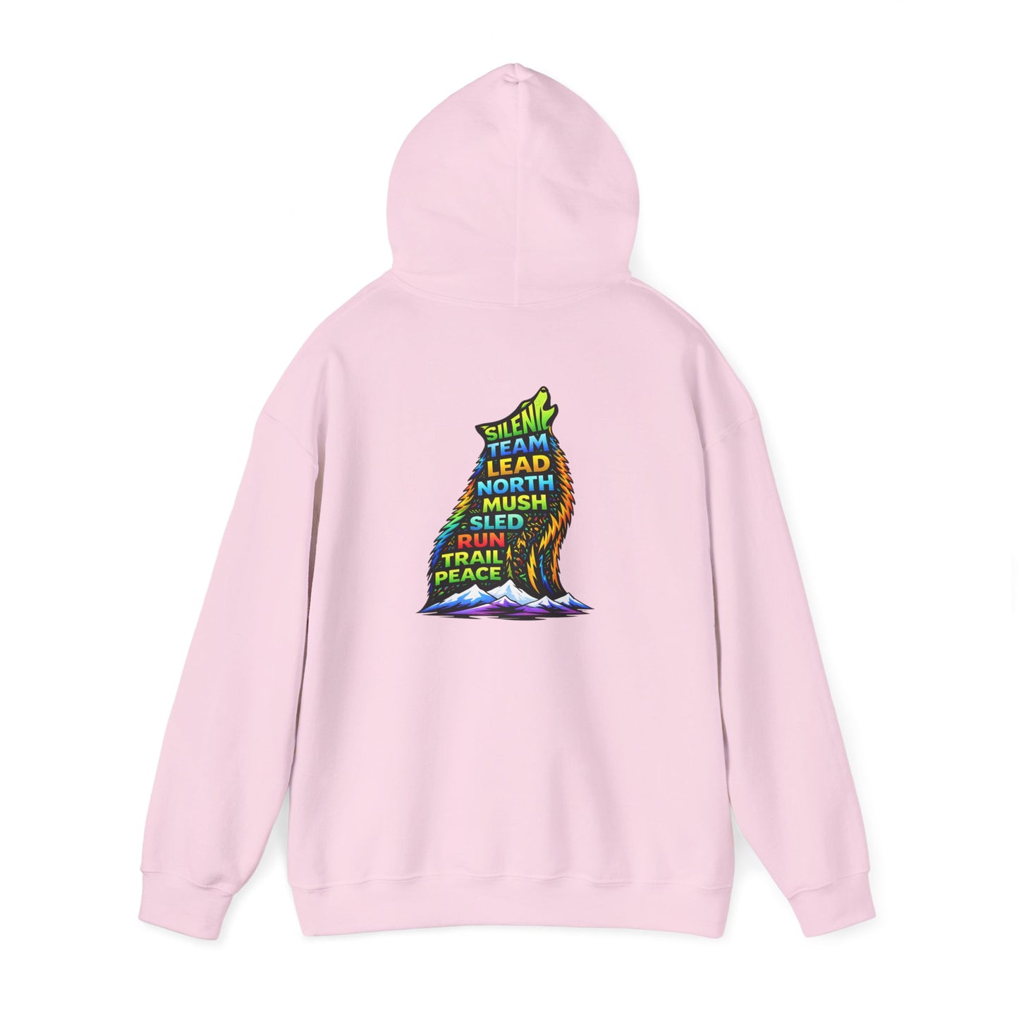 Sitting Howling Dog - Hoodie