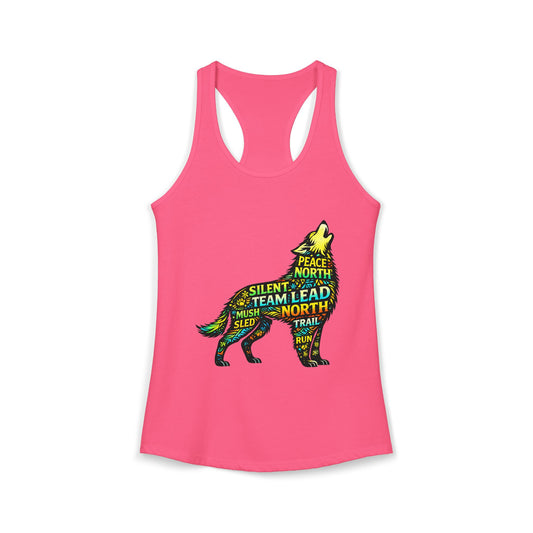 Howling Dog - Woman Tank
