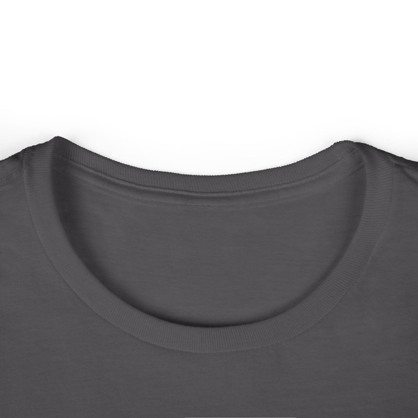 Quiet Trails, Happy Tails Women's Tee — Winter Skiing Dog Rescue Shirt