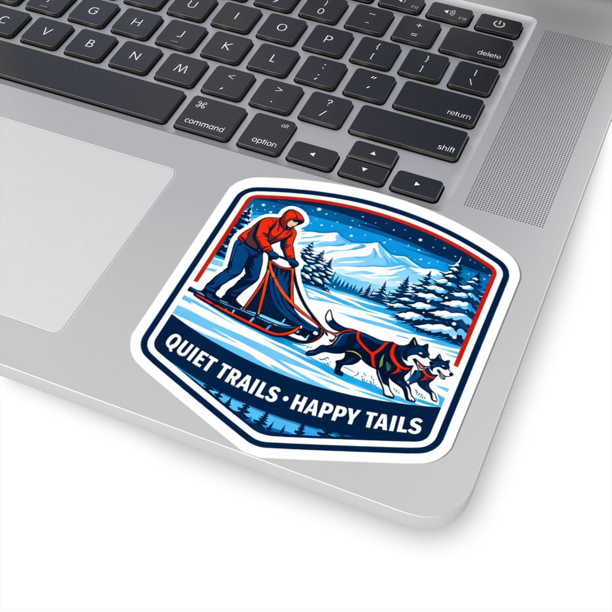 Quiet Trails Happy Tails - Sticker