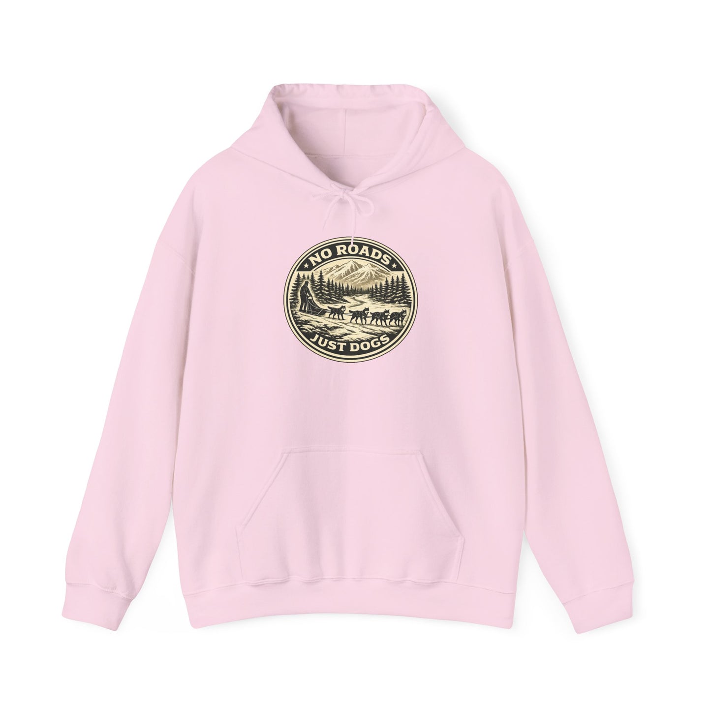 No Roads Just Dogs - Hoodie