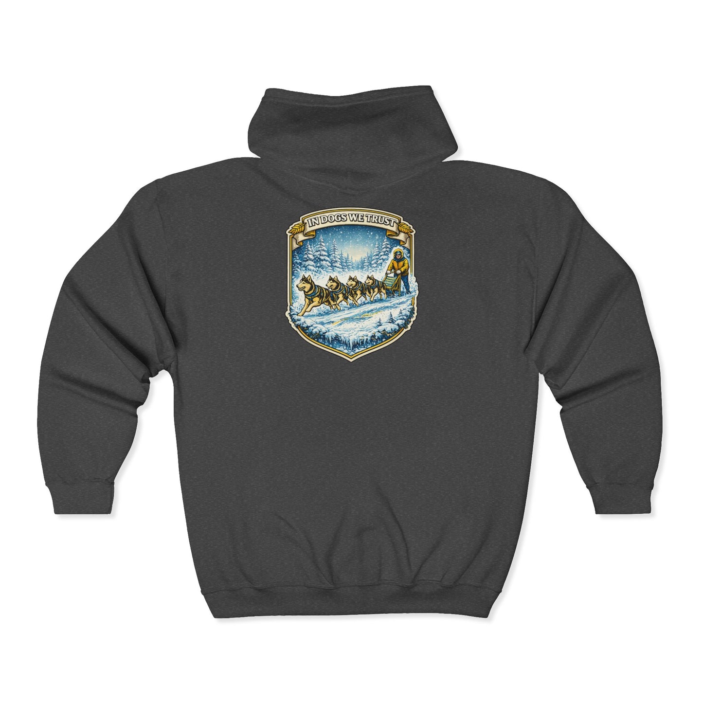 In dogs we Trust - Zip Hoodie