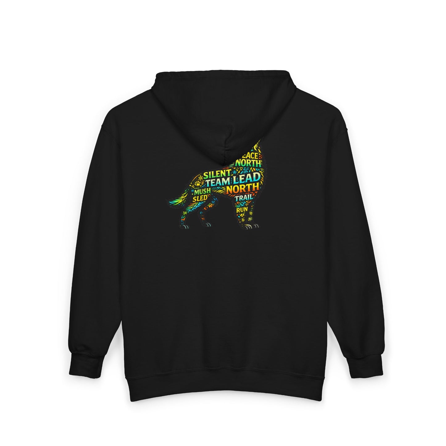 Howling Dog - Zip Hoodie