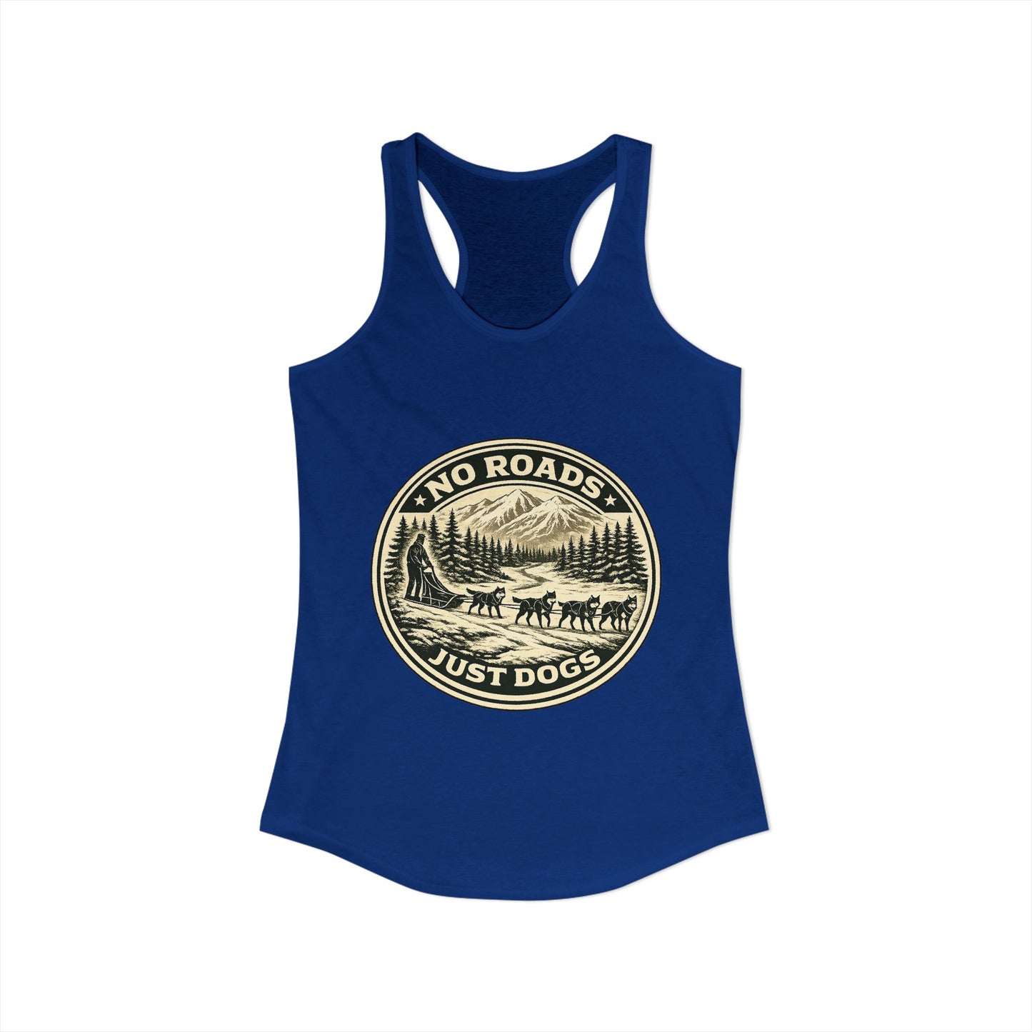 No Roads Just Dogs - Woman tank