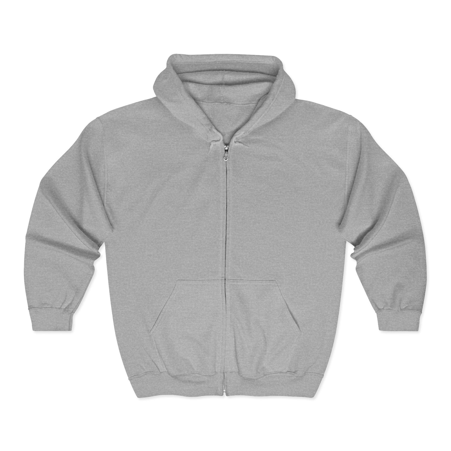 No Roads Just Dogs - Zip Hoodie