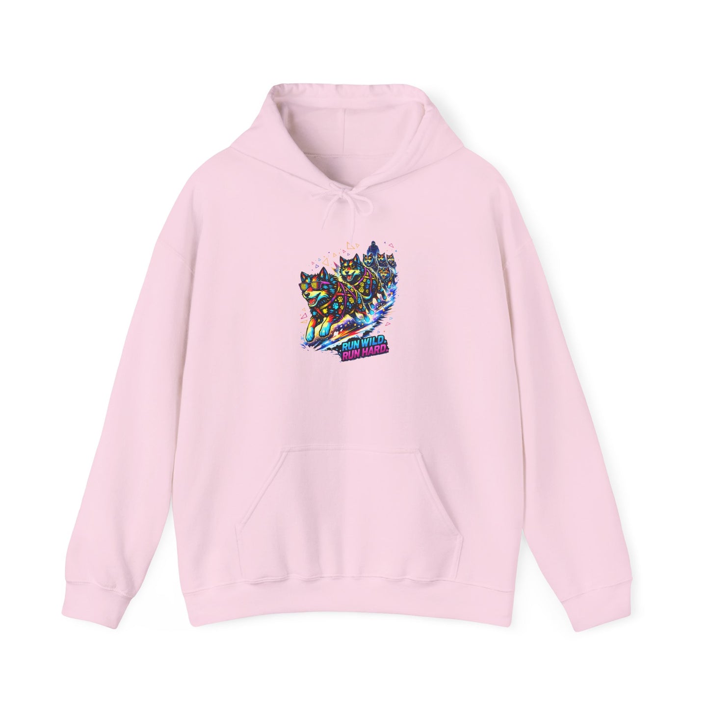 Holographic Maple Heart Hoodie — Retro Canadian Pride Pullover