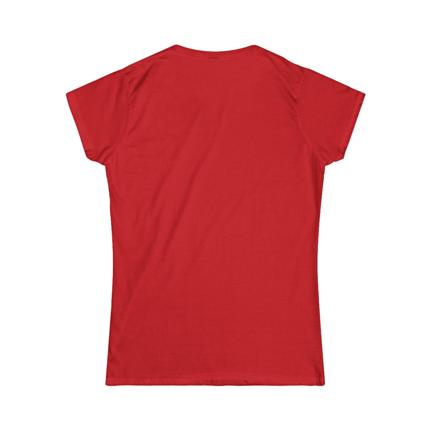 Quiet Trails, Happy Tails Women's Tee — Winter Skiing Dog Rescue Shirt