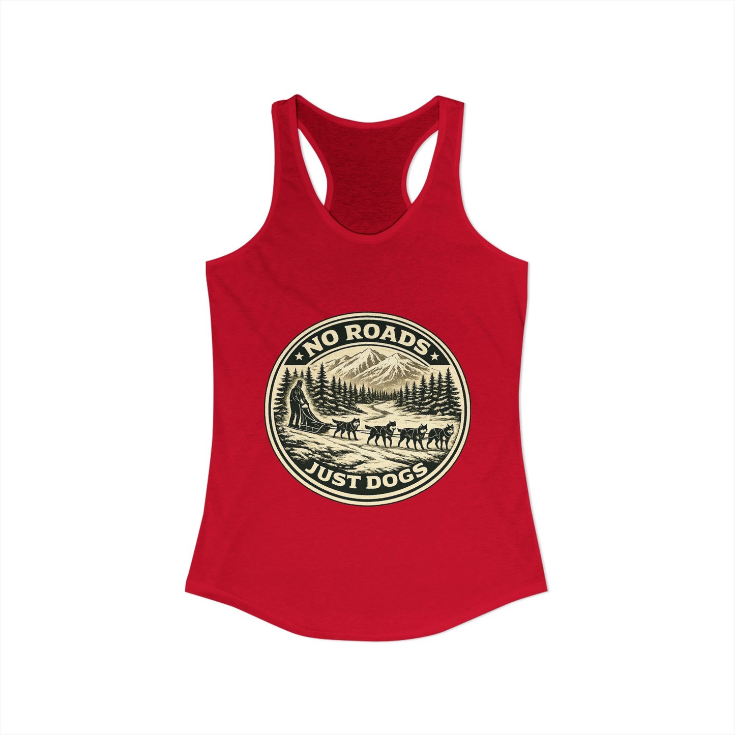 No Roads Just Dogs - Woman tank