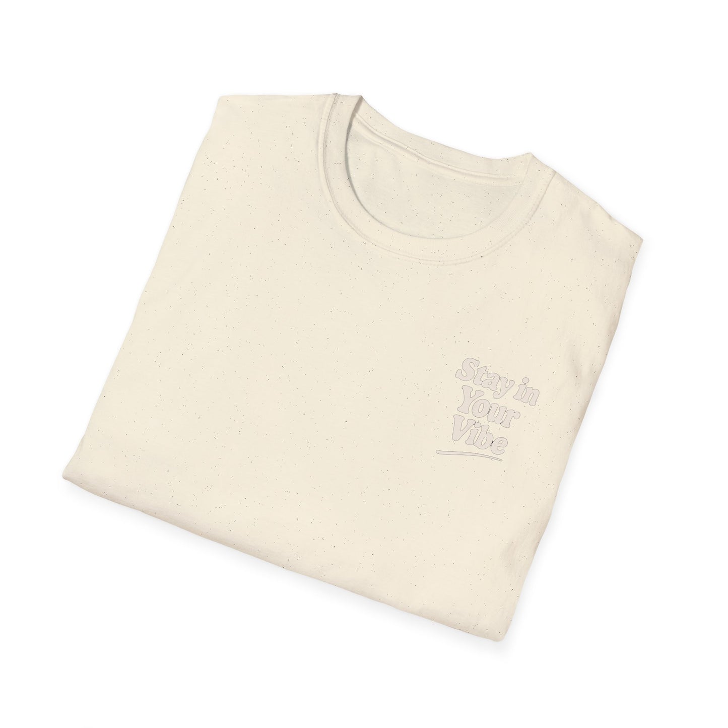 Stay in Your Vibe T-Shirt — Retro Neutral Graphic Tee