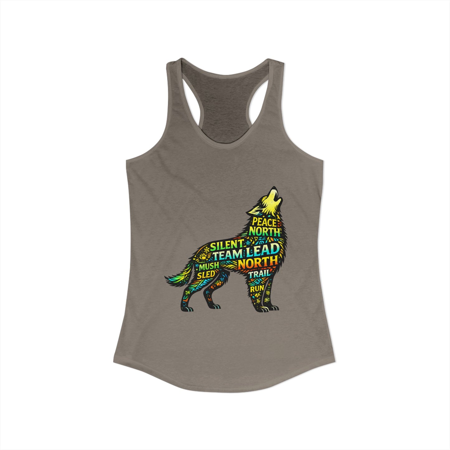 Howling Dog - Woman Tank