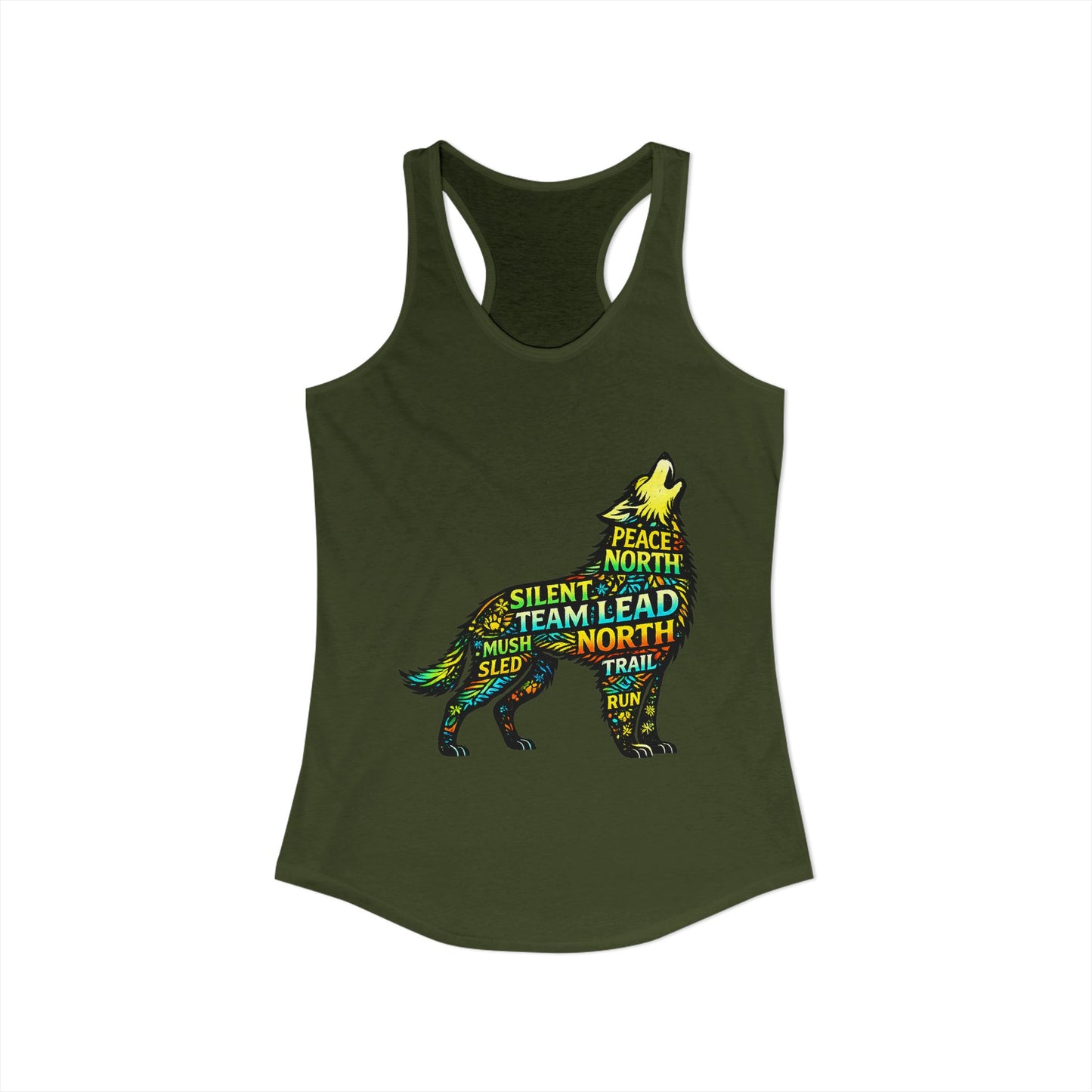 Howling Dog - Woman Tank