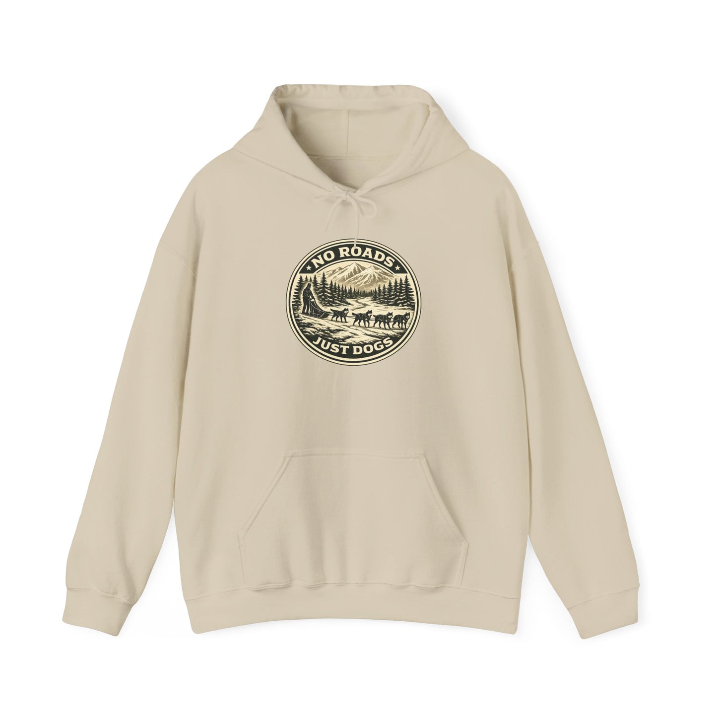 No Roads Just Dogs - Hoodie