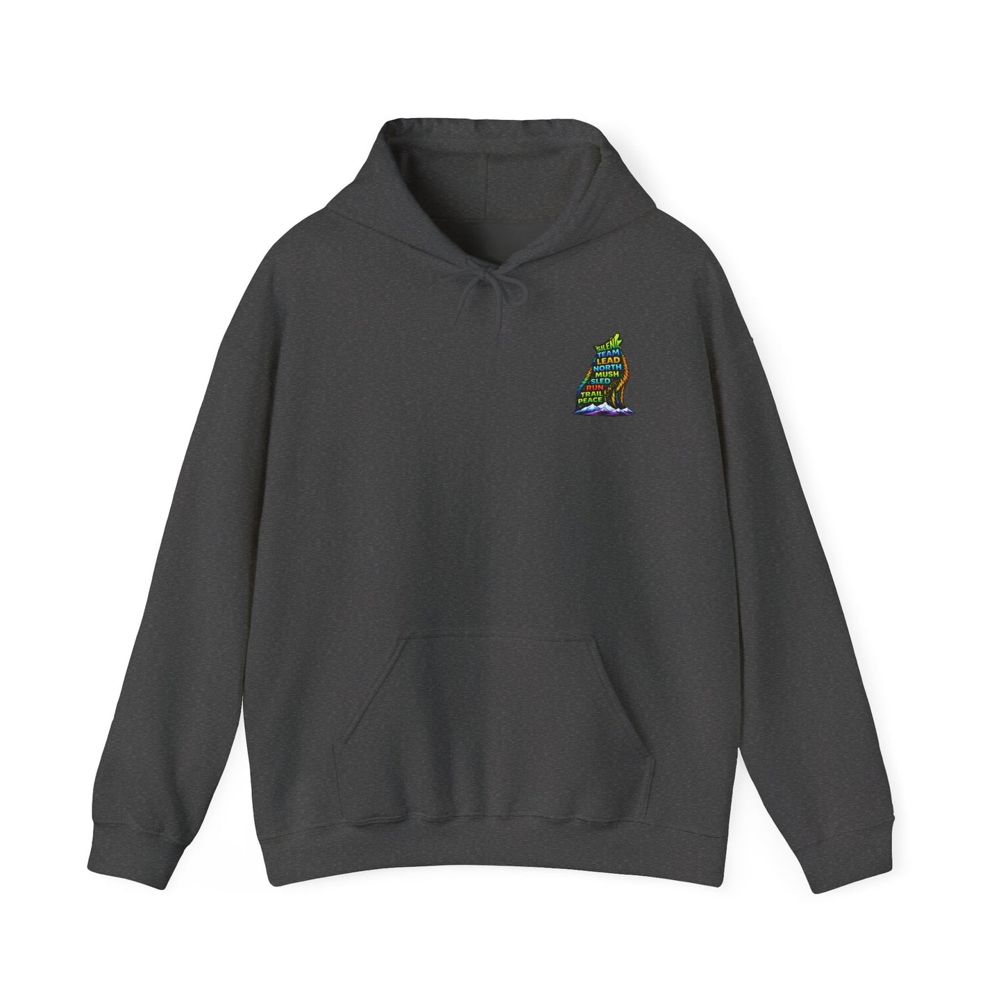 Sitting Howling Dog - Hoodie