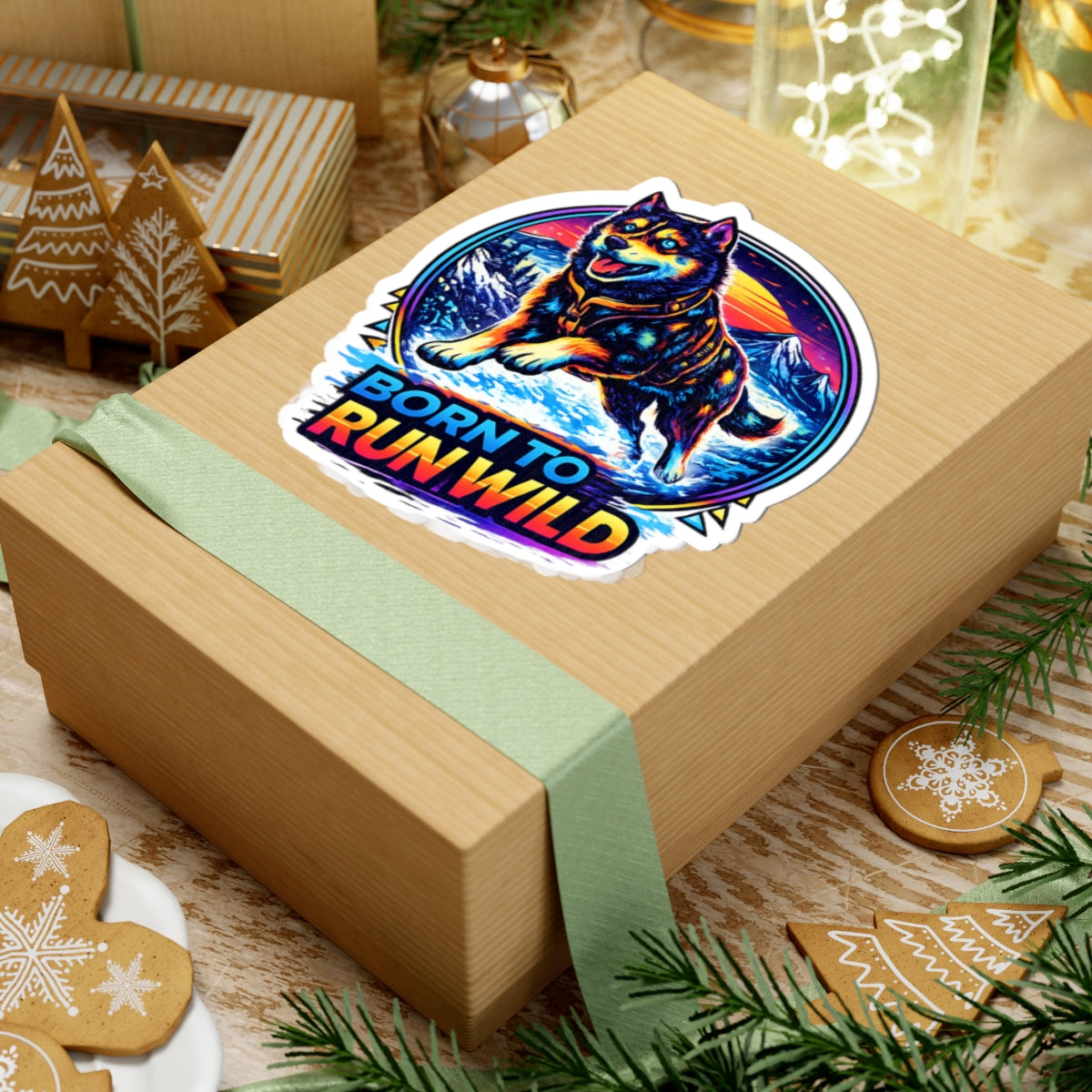 Born to Run Wild - Sticker