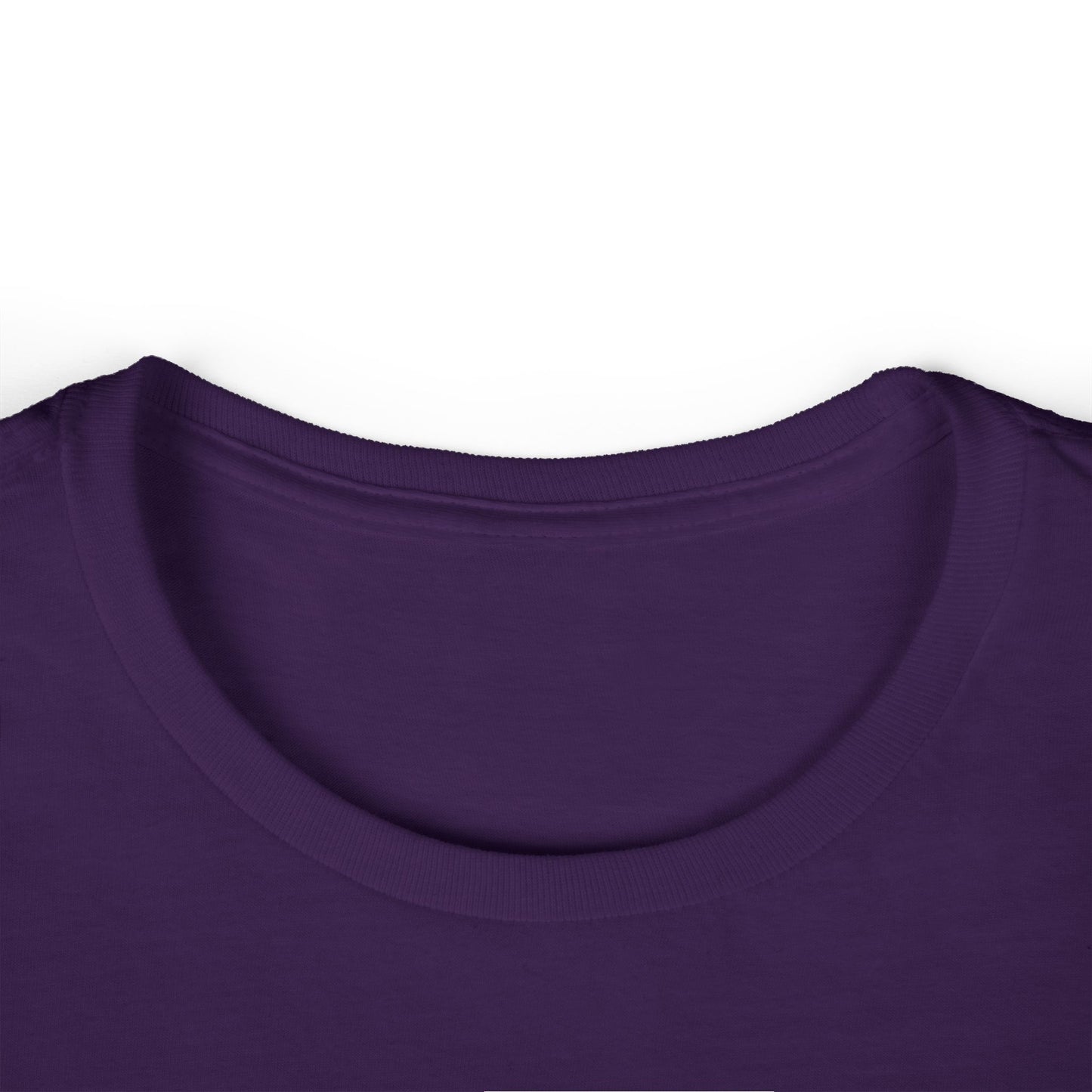 Quiet Trails, Happy Tails Women's Tee — Winter Skiing Dog Rescue Shirt