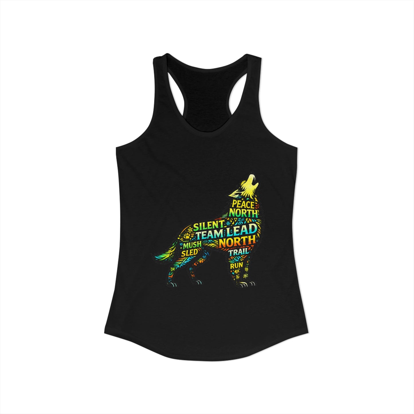 Howling Dog - Woman Tank