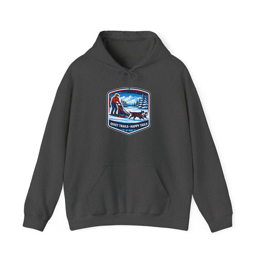 Quiet Trails, Happy Dogs - Hoodie
