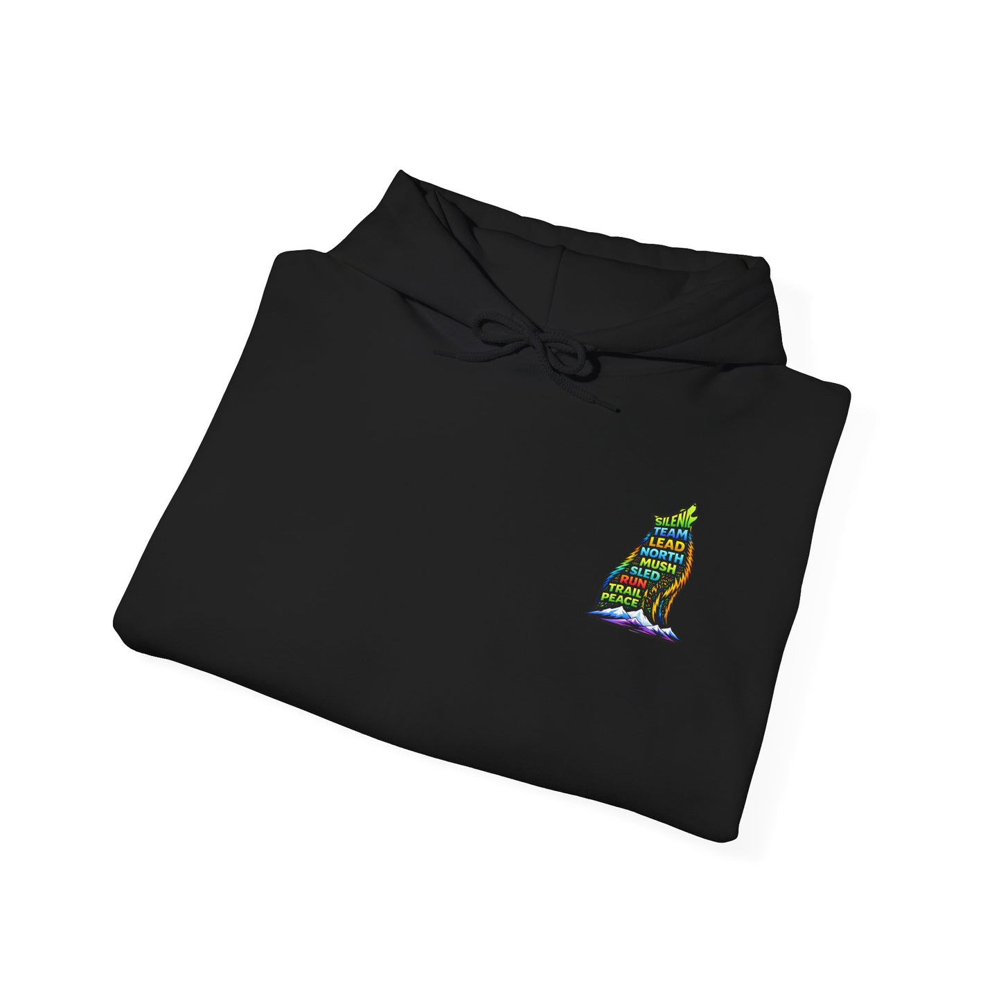 Sitting Howling Dog - Hoodie