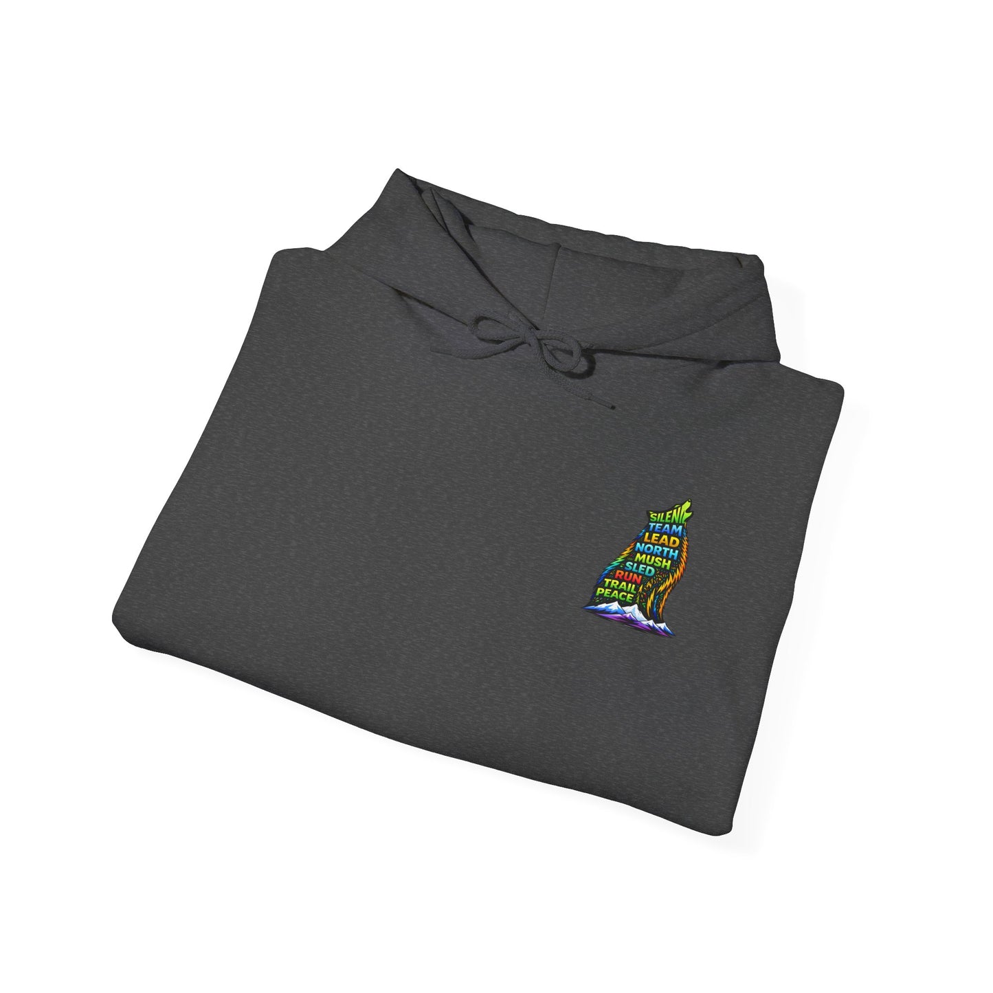 Sitting Howling Dog - Hoodie