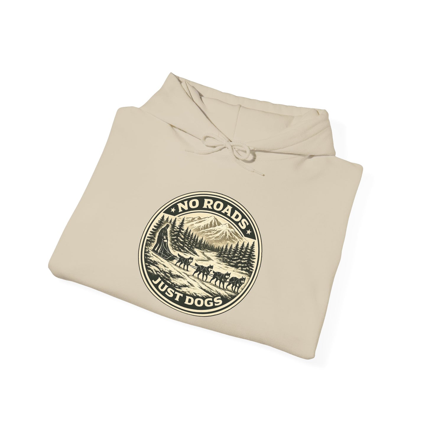 No Roads Just Dogs - Hoodie