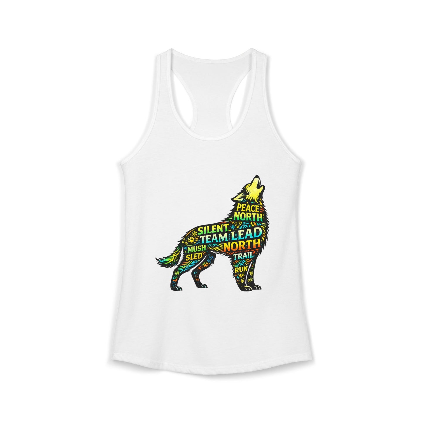 Howling Dog - Woman Tank