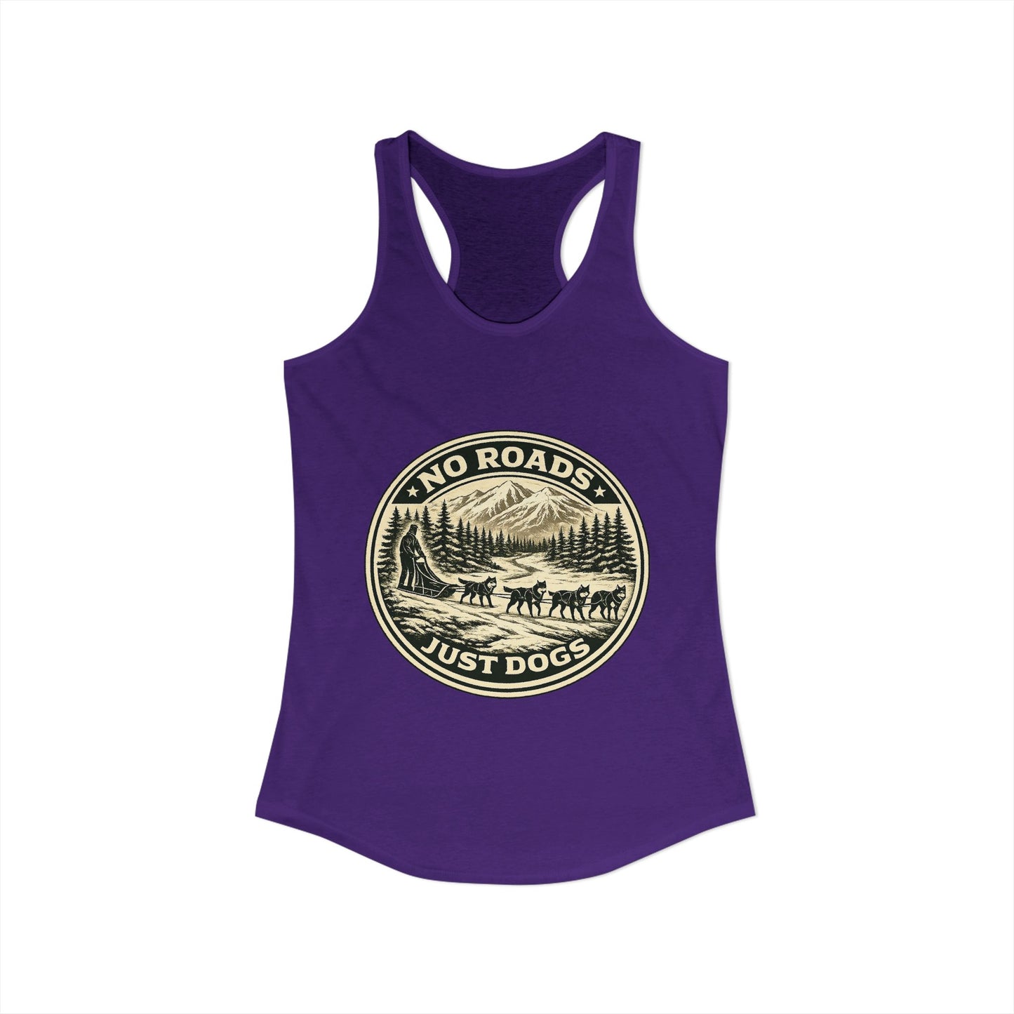 No Roads Just Dogs - Woman tank