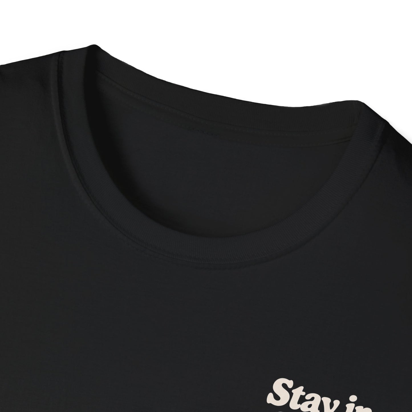 Stay in Your Vibe T-Shirt — Retro Neutral Graphic Tee