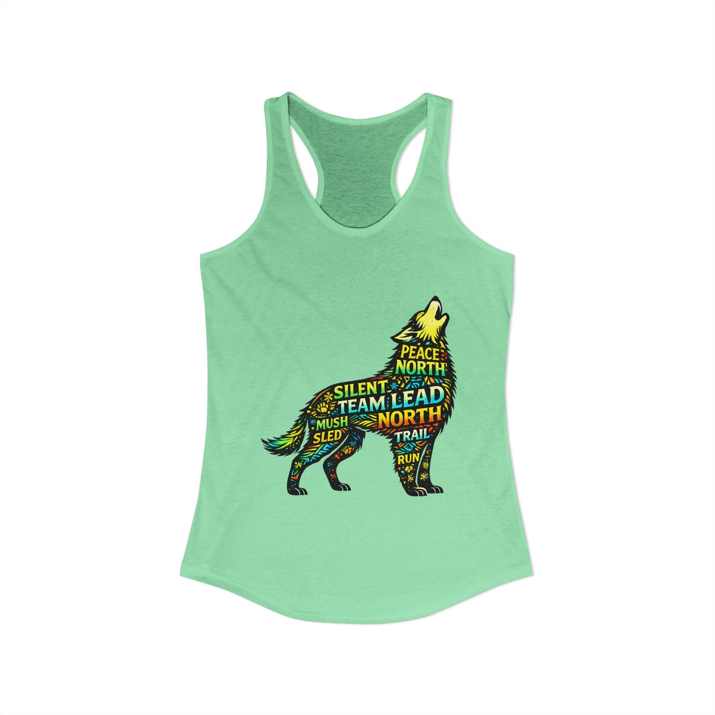 Howling Dog - Woman Tank