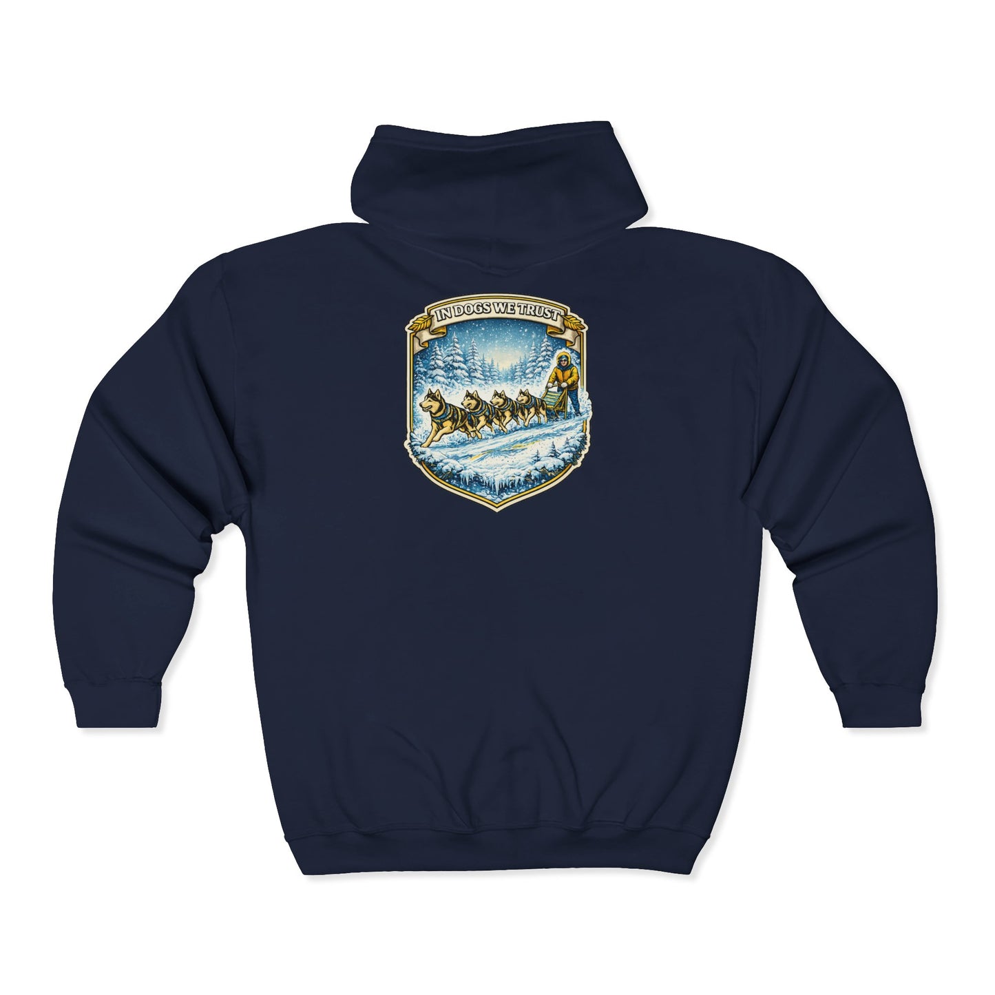 In dogs we Trust - Zip Hoodie