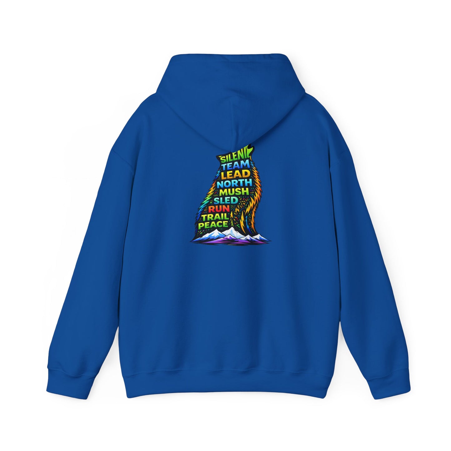 Sitting Howling Dog - Hoodie