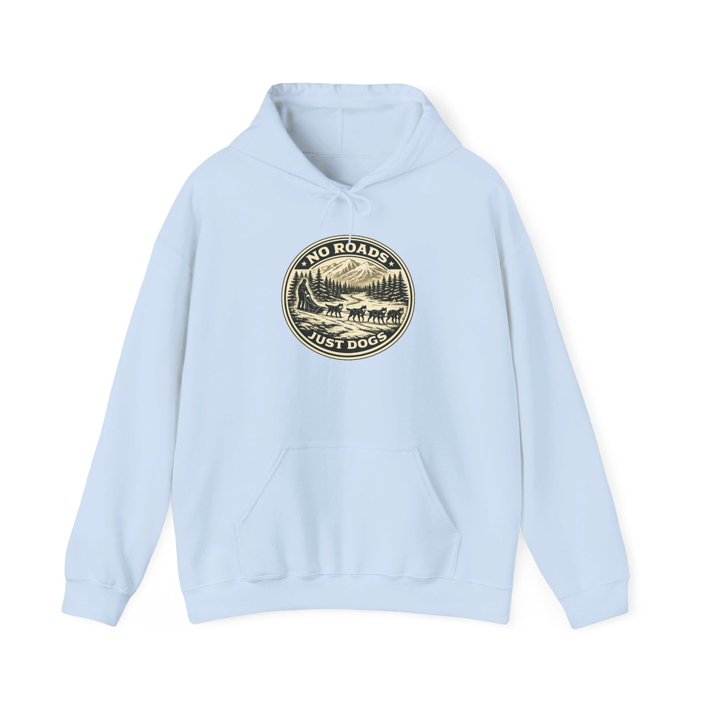 No Roads Just Dogs - Hoodie