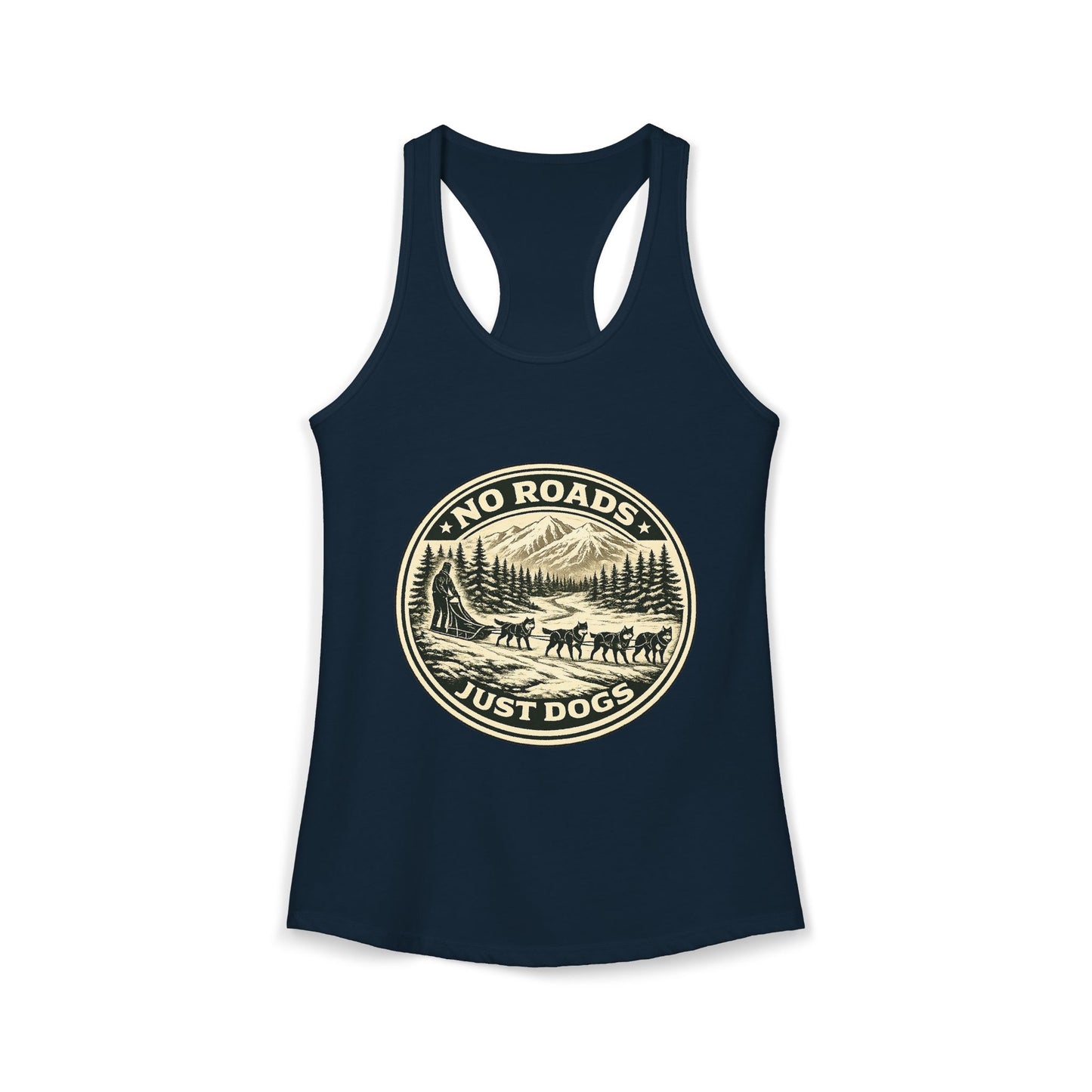 No Roads Just Dogs - Woman tank