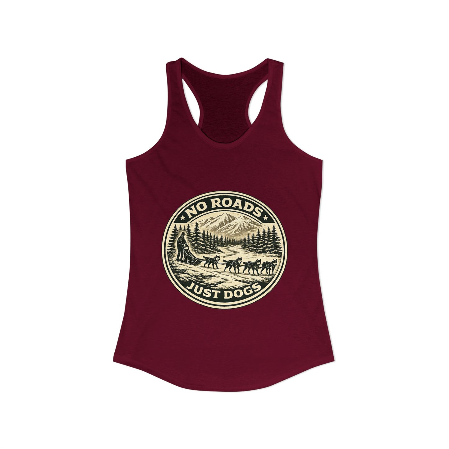 No Roads Just Dogs - Woman tank