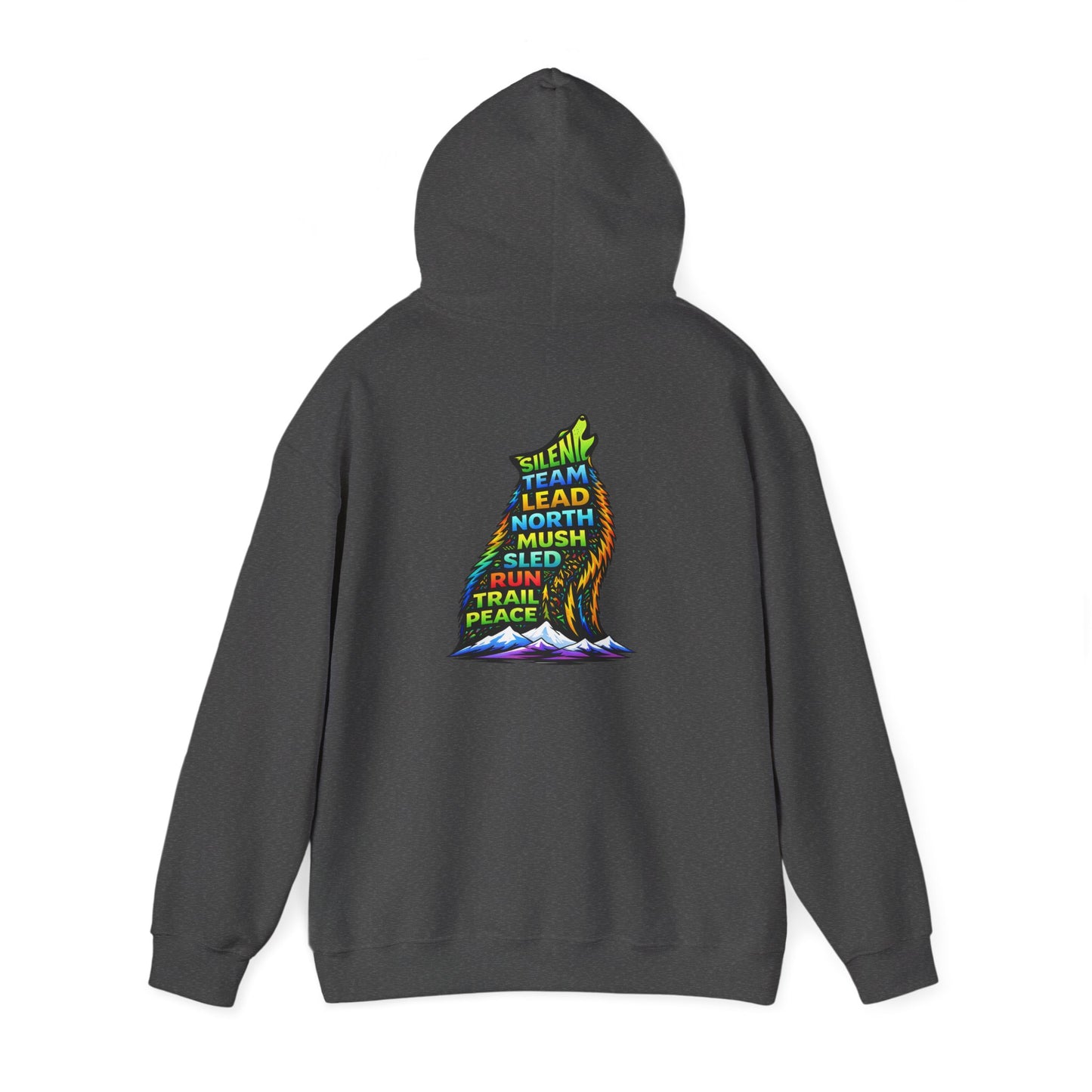 Sitting Howling Dog - Hoodie