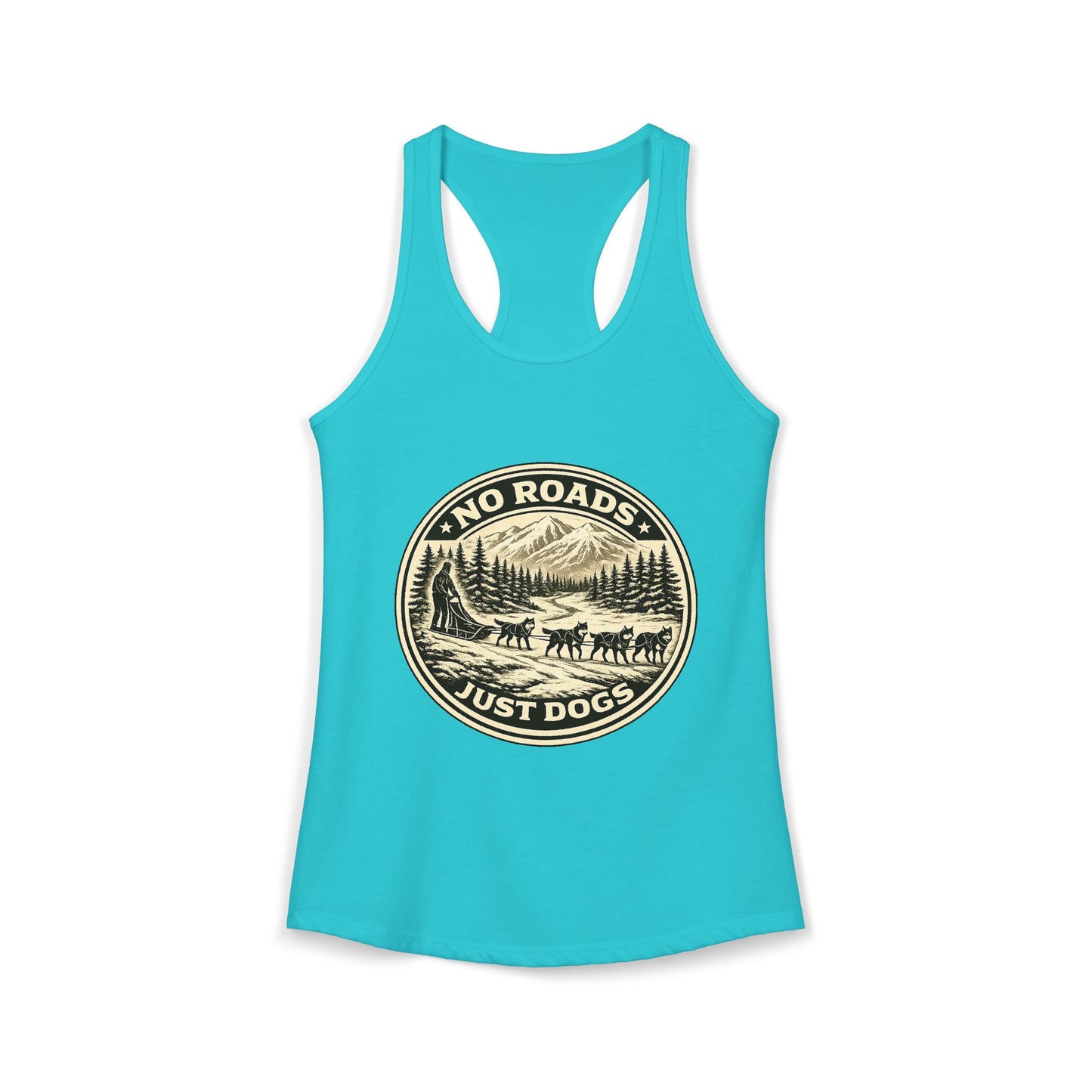 No Roads Just Dogs - Woman tank