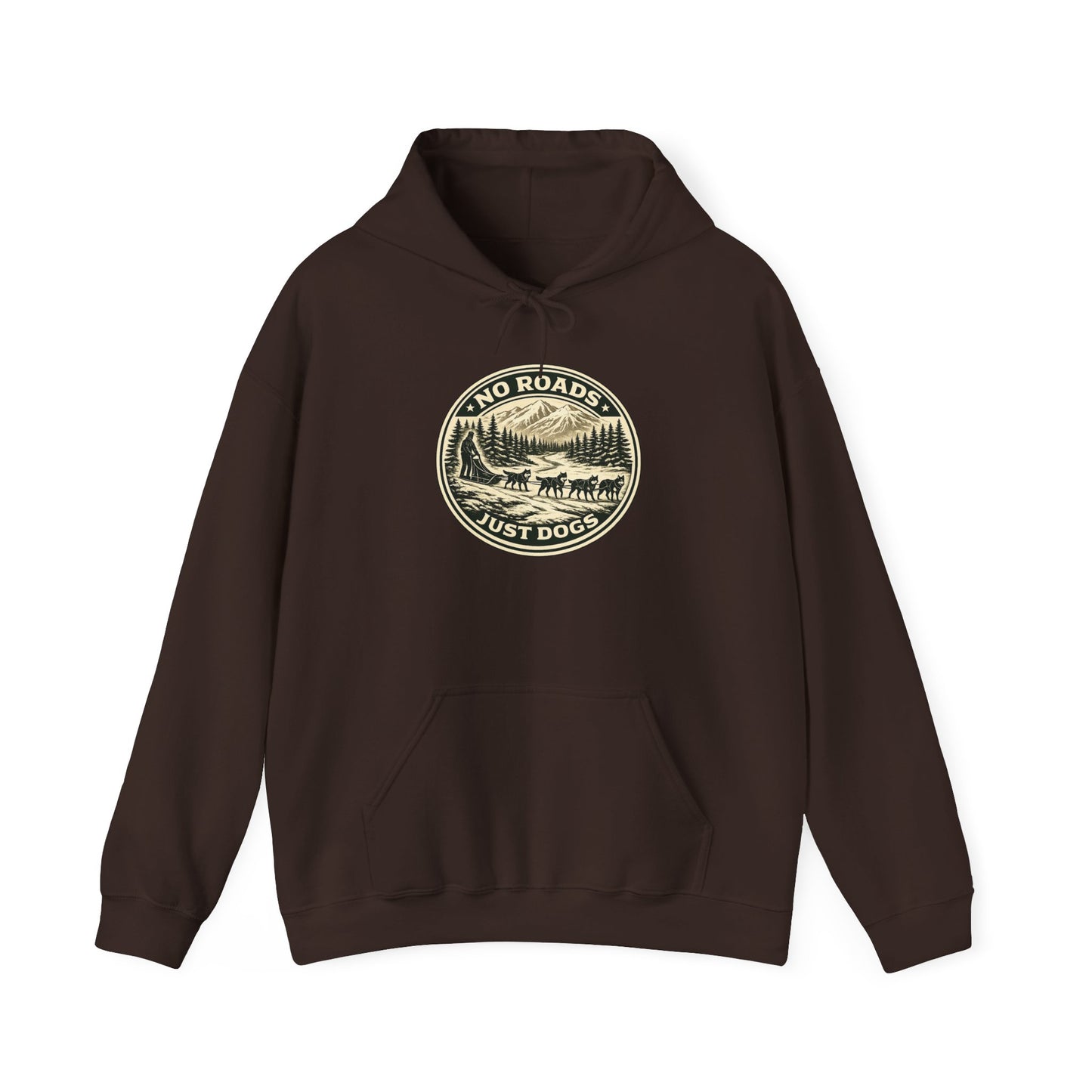 No Roads Just Dogs - Hoodie