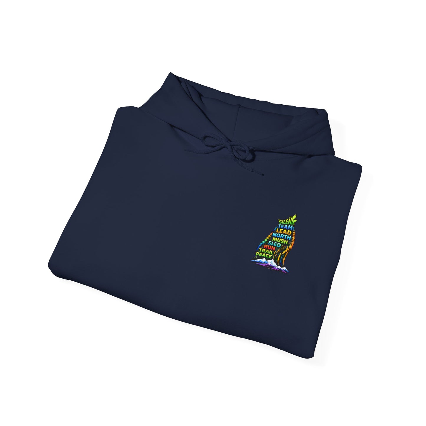 Sitting Howling Dog - Hoodie