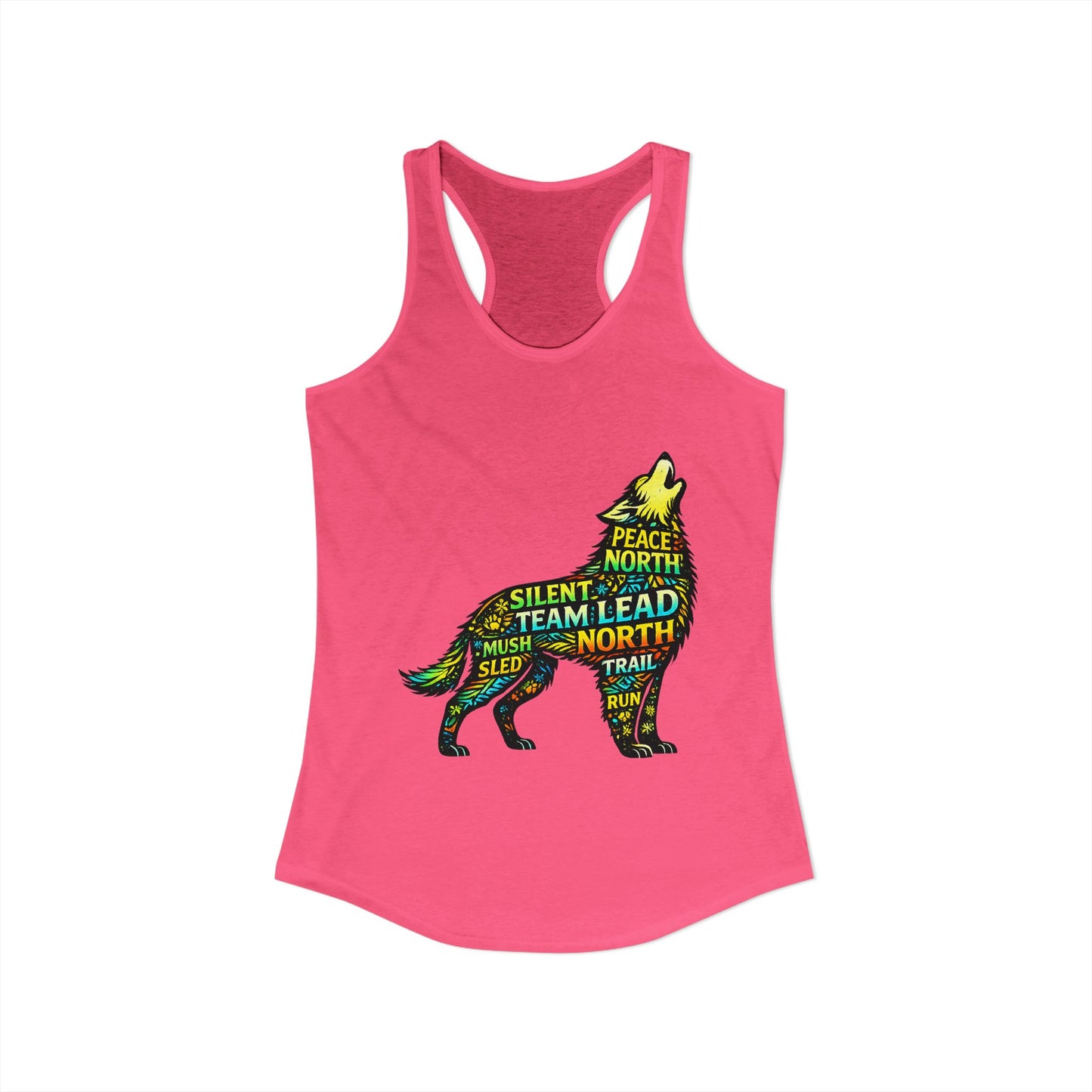 Howling Dog - Woman Tank